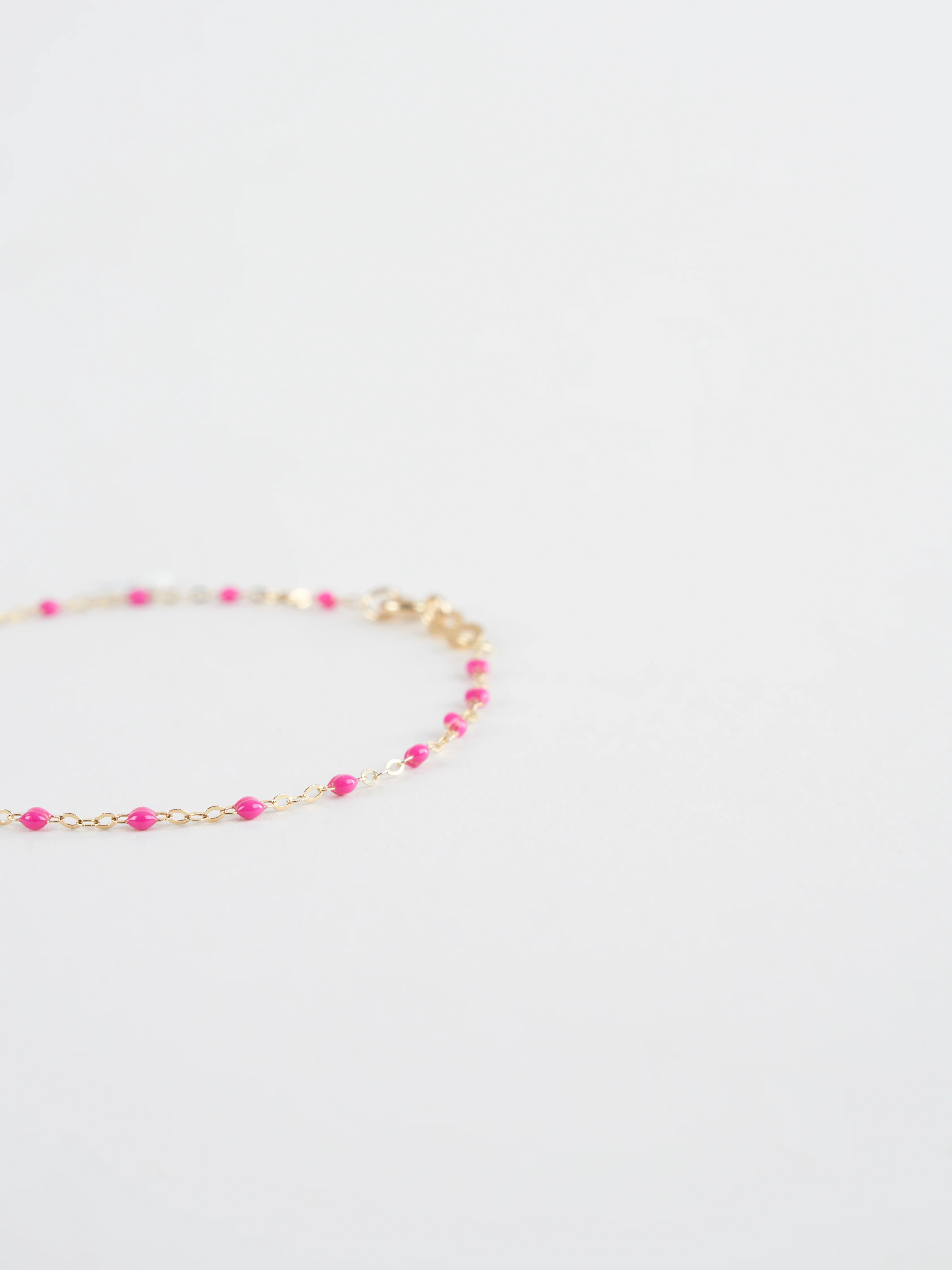 candy bead bracelet - yellow gold - Image 2