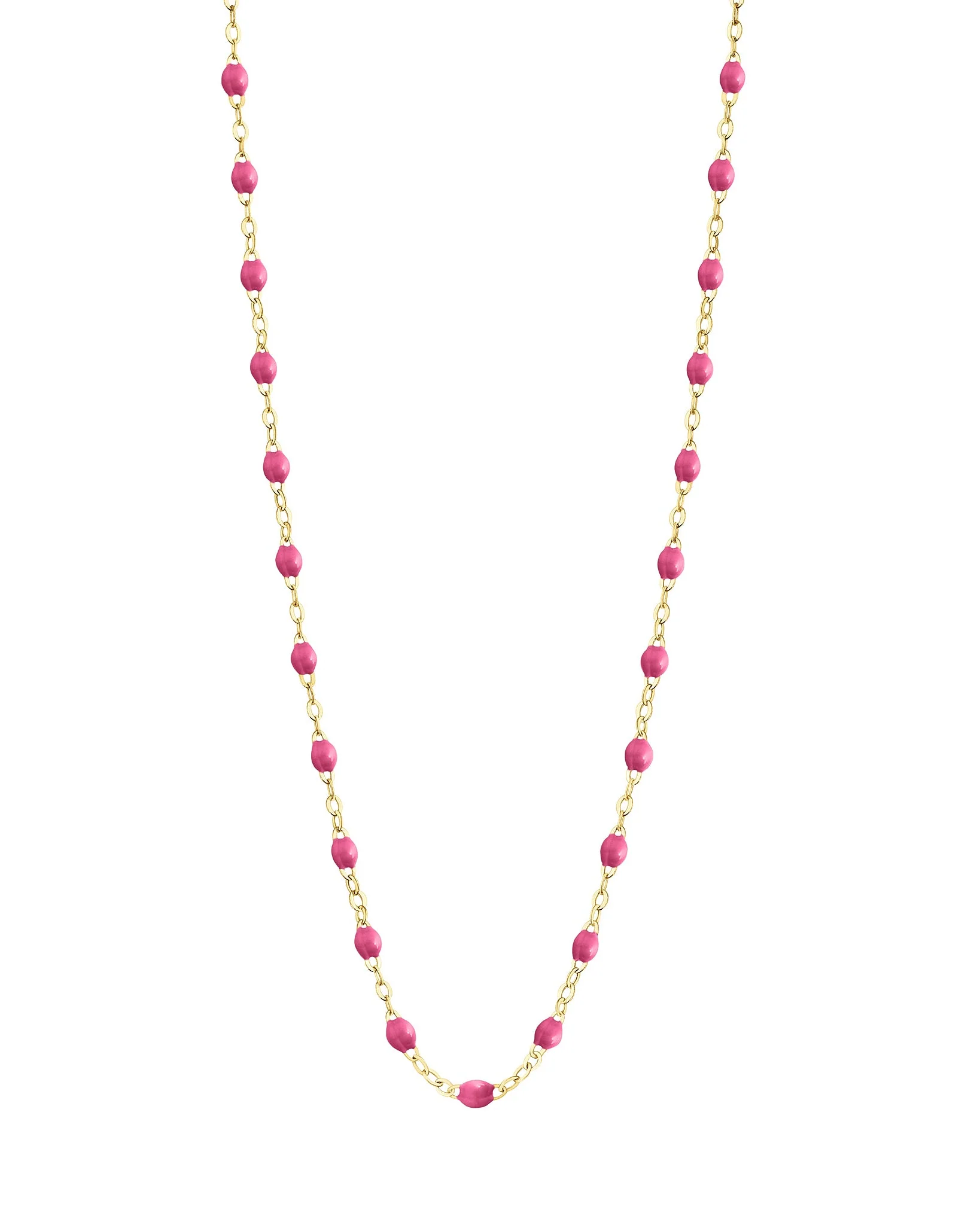 candy bead necklace - yellow gold - Image 2