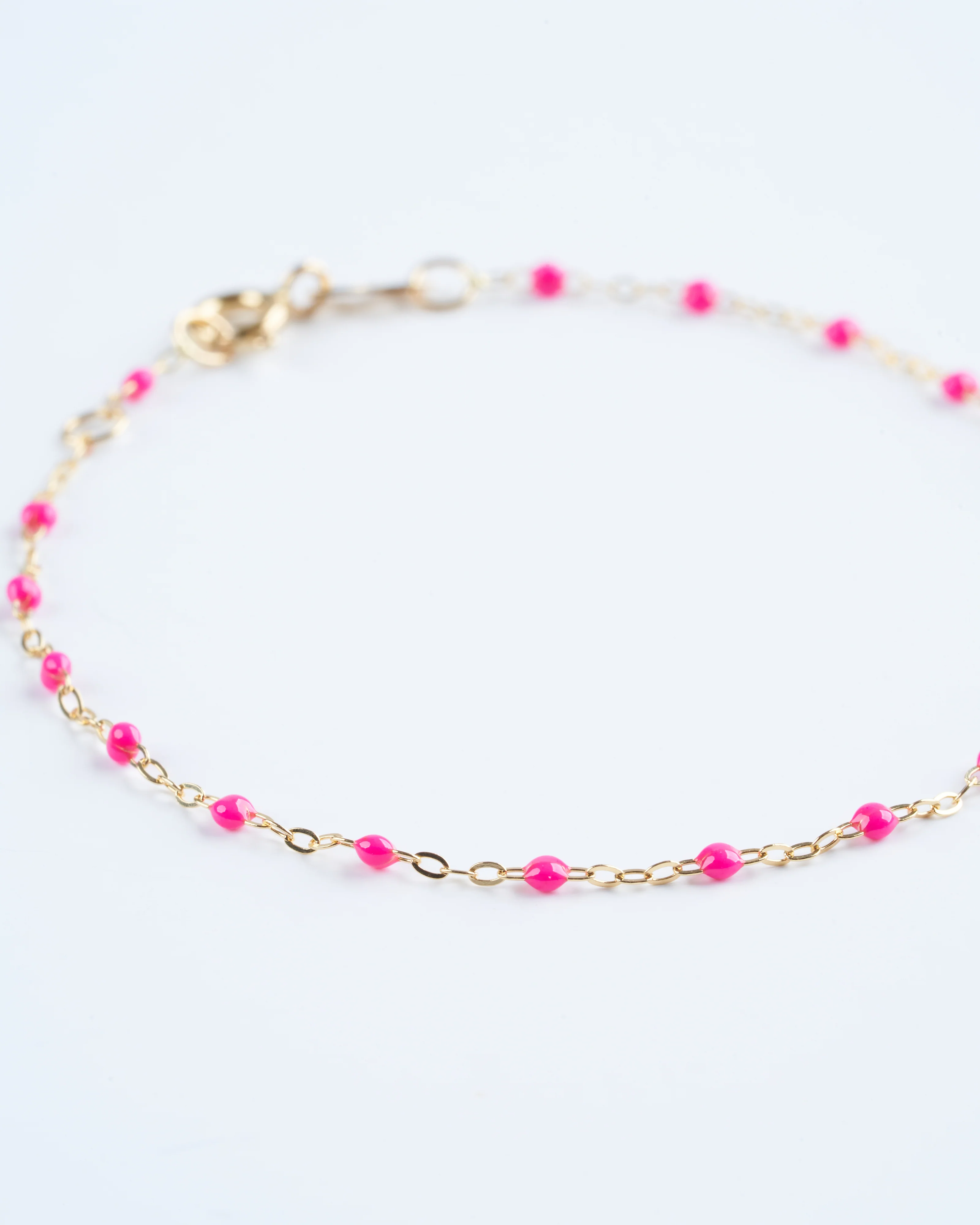 classic gigi bracelet 6.7" bracelet with candy - yellow gold with candy - Image 2