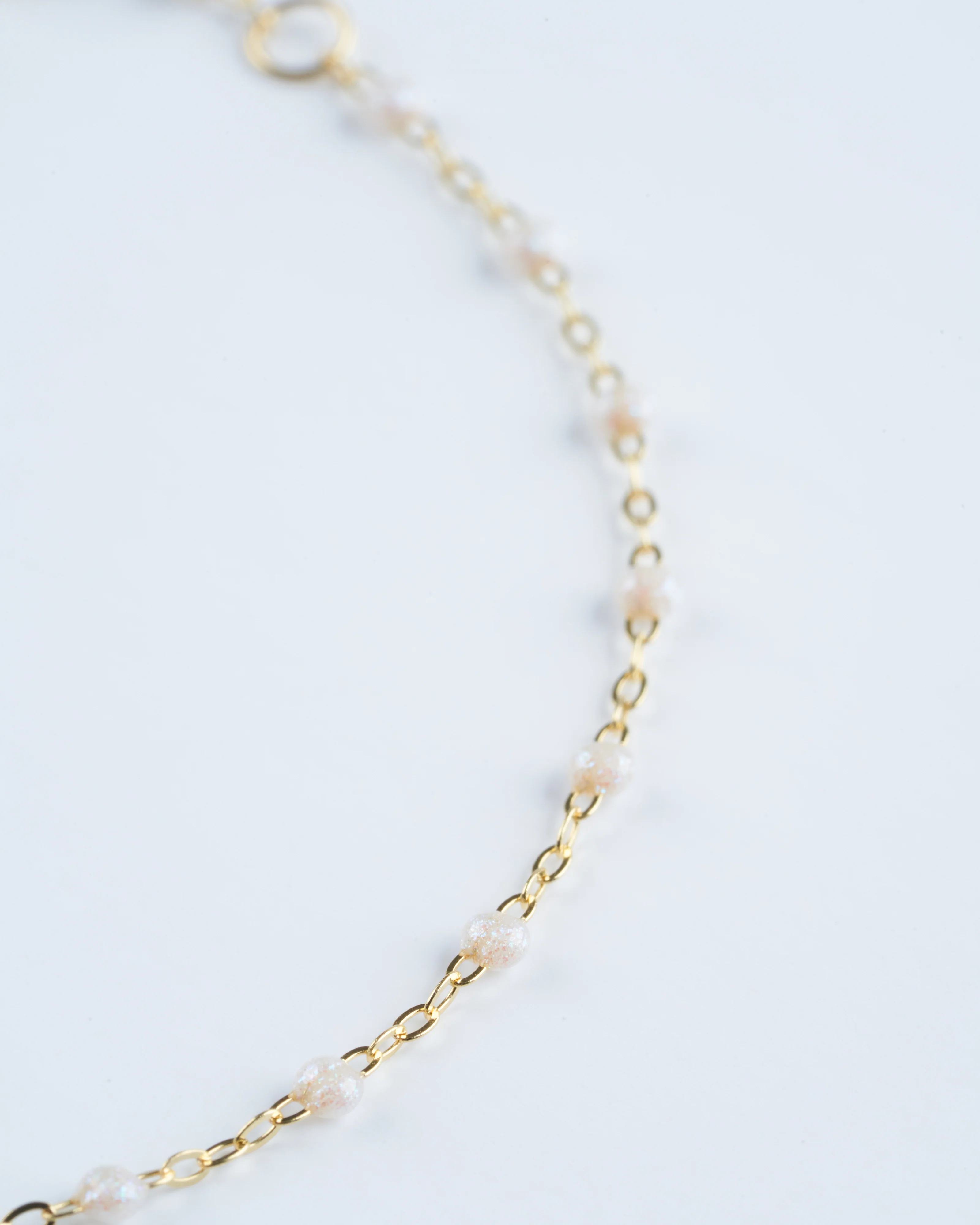 classic gigi bracelet 6.7" bracelet with opal - yellow gold with opal - Image 3