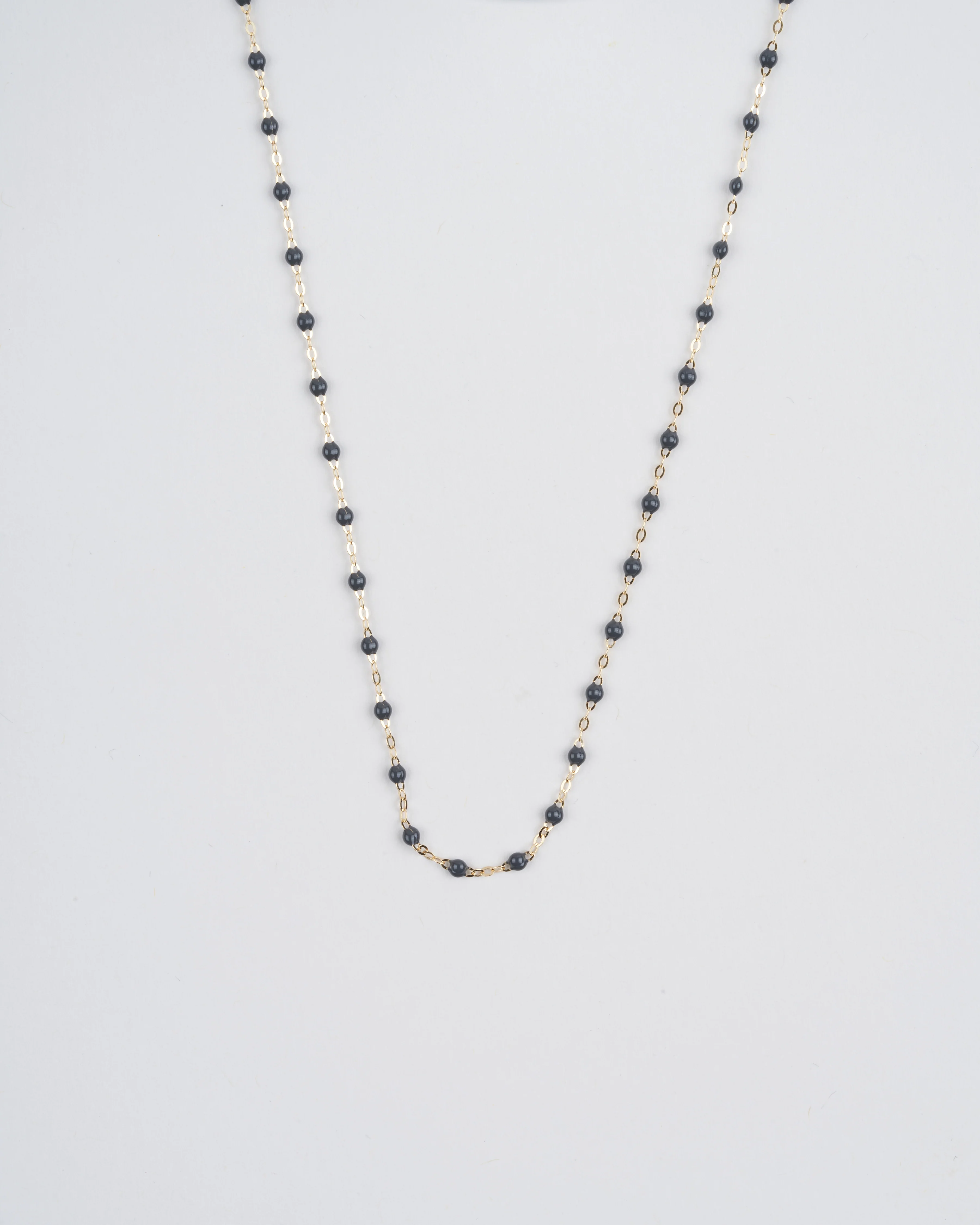 classic gigi yellow gold necklace - grey - Image 2
