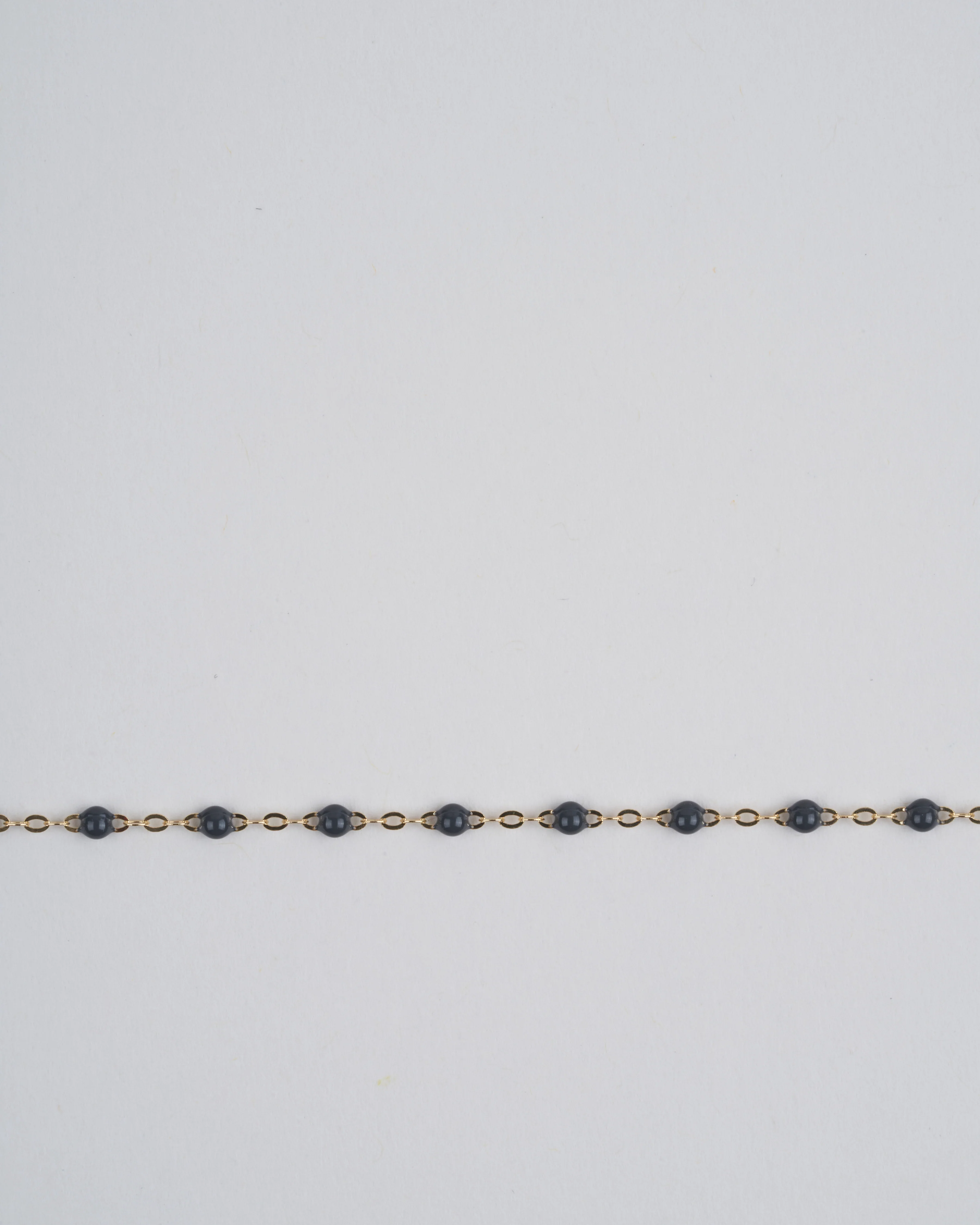 classic gigi yellow gold necklace - grey - Image 3