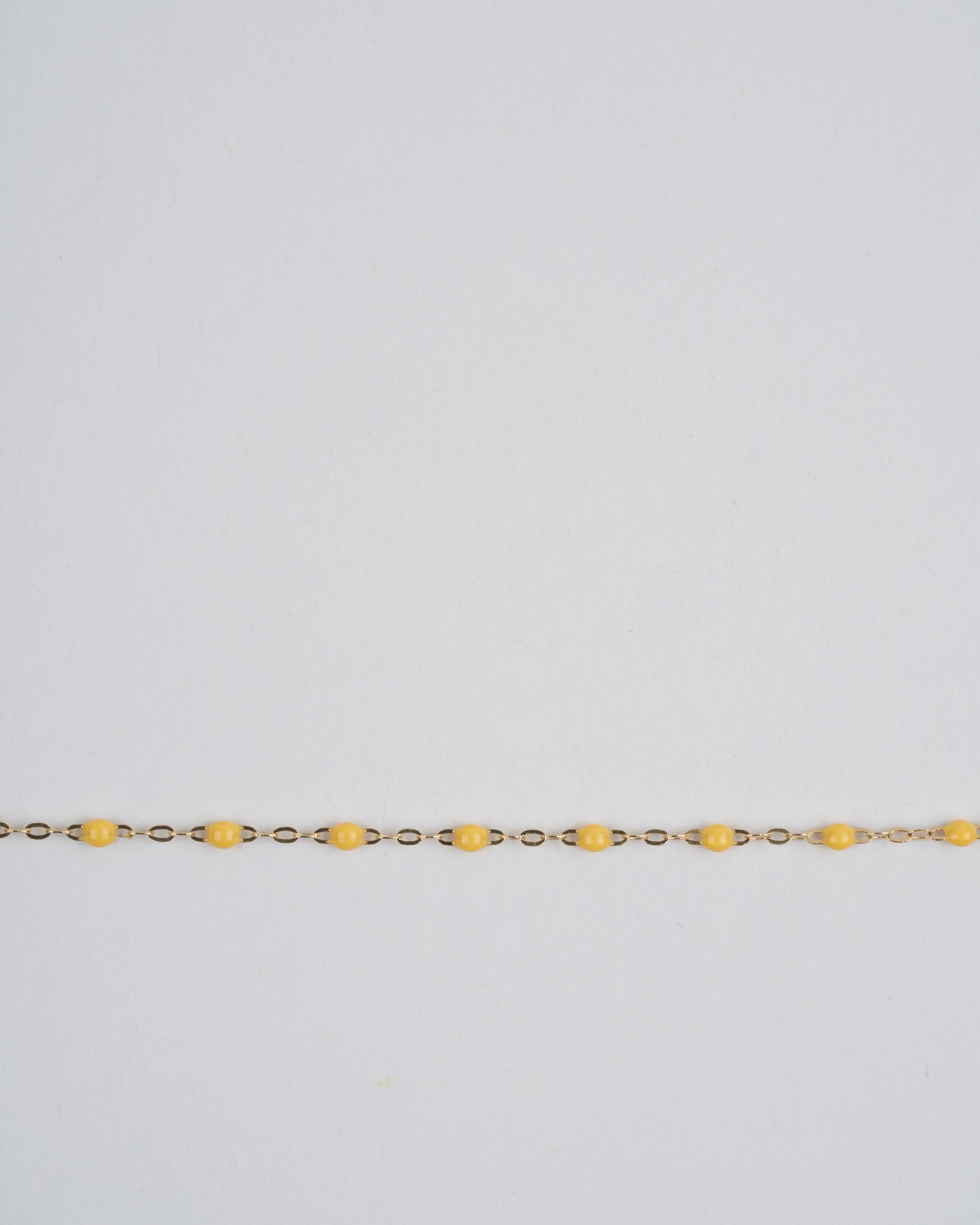 lemon bead bracelet - yellow gold - Image 2