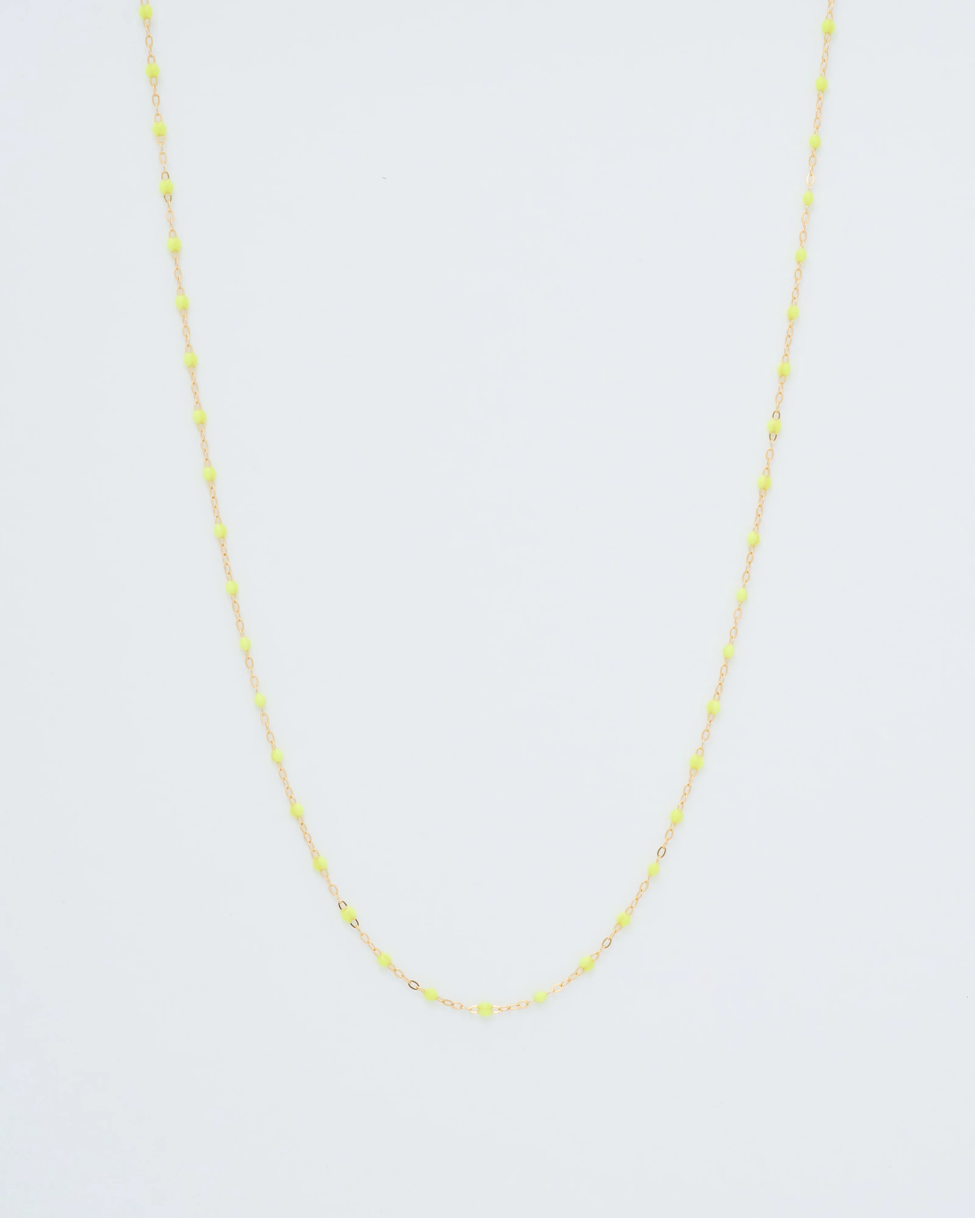 classic gigi yellow gold necklace