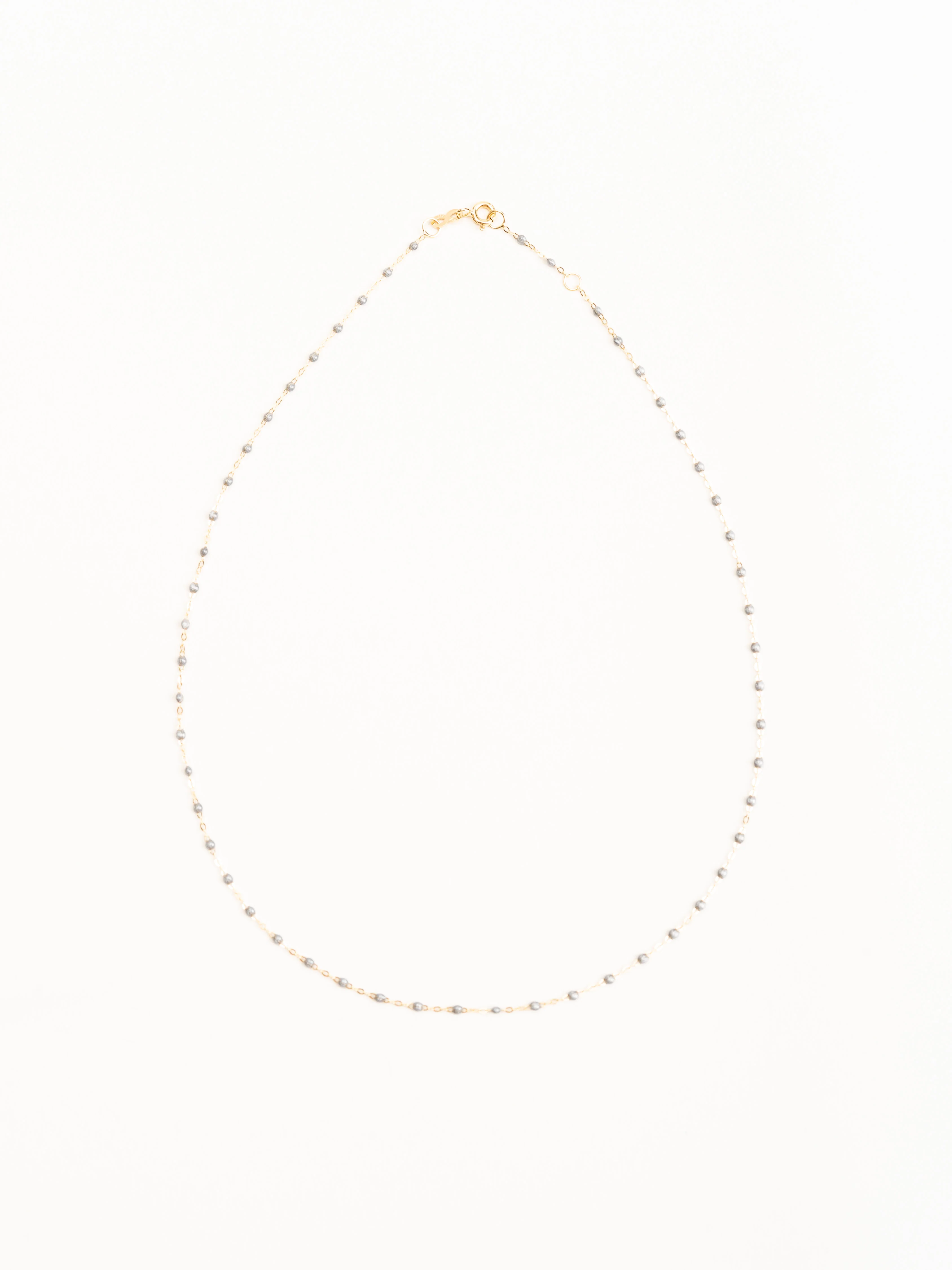 classic gigi yellow gold necklace - silver - Image 2