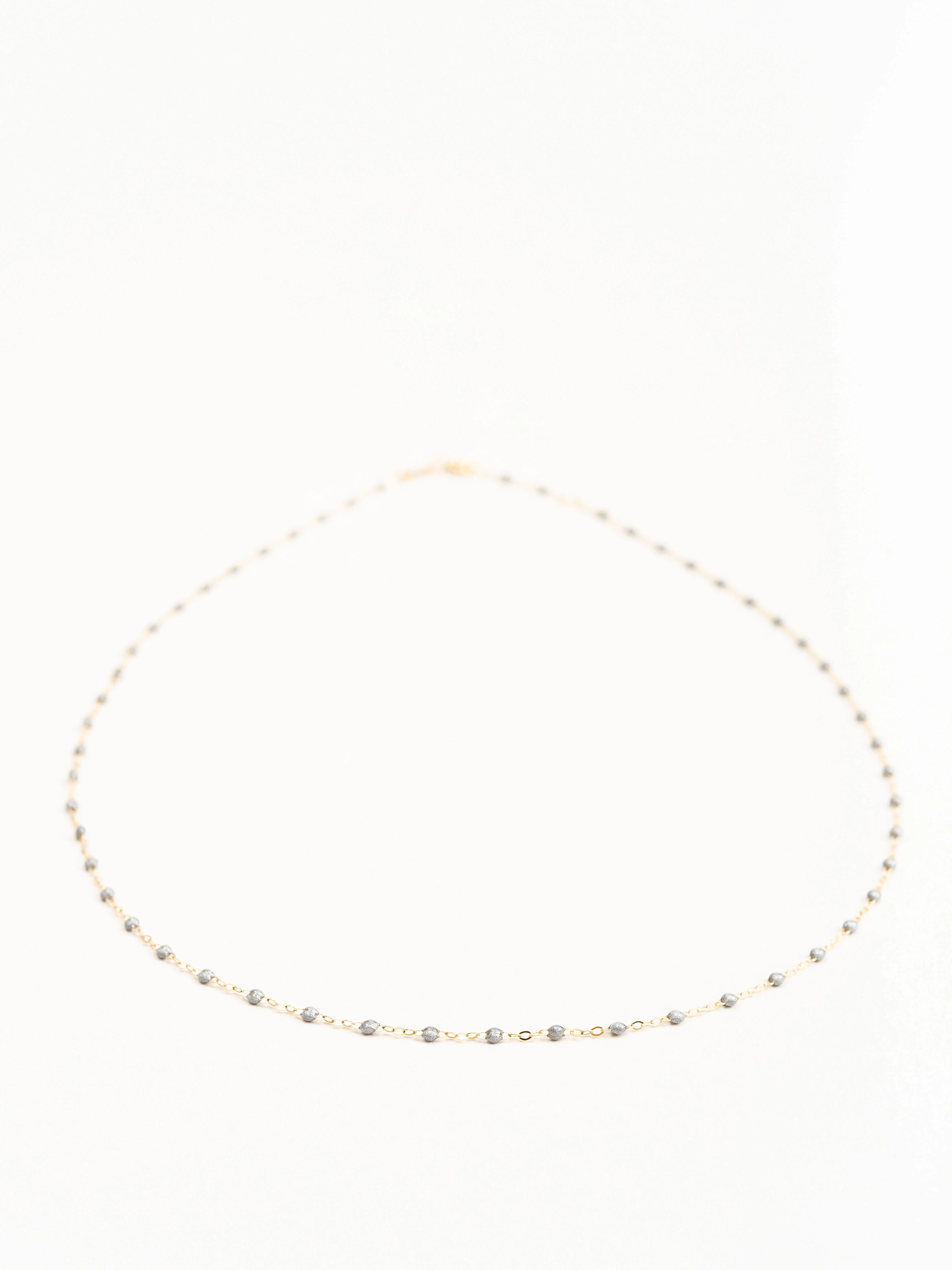 classic gigi yellow gold necklace - silver - Image 3