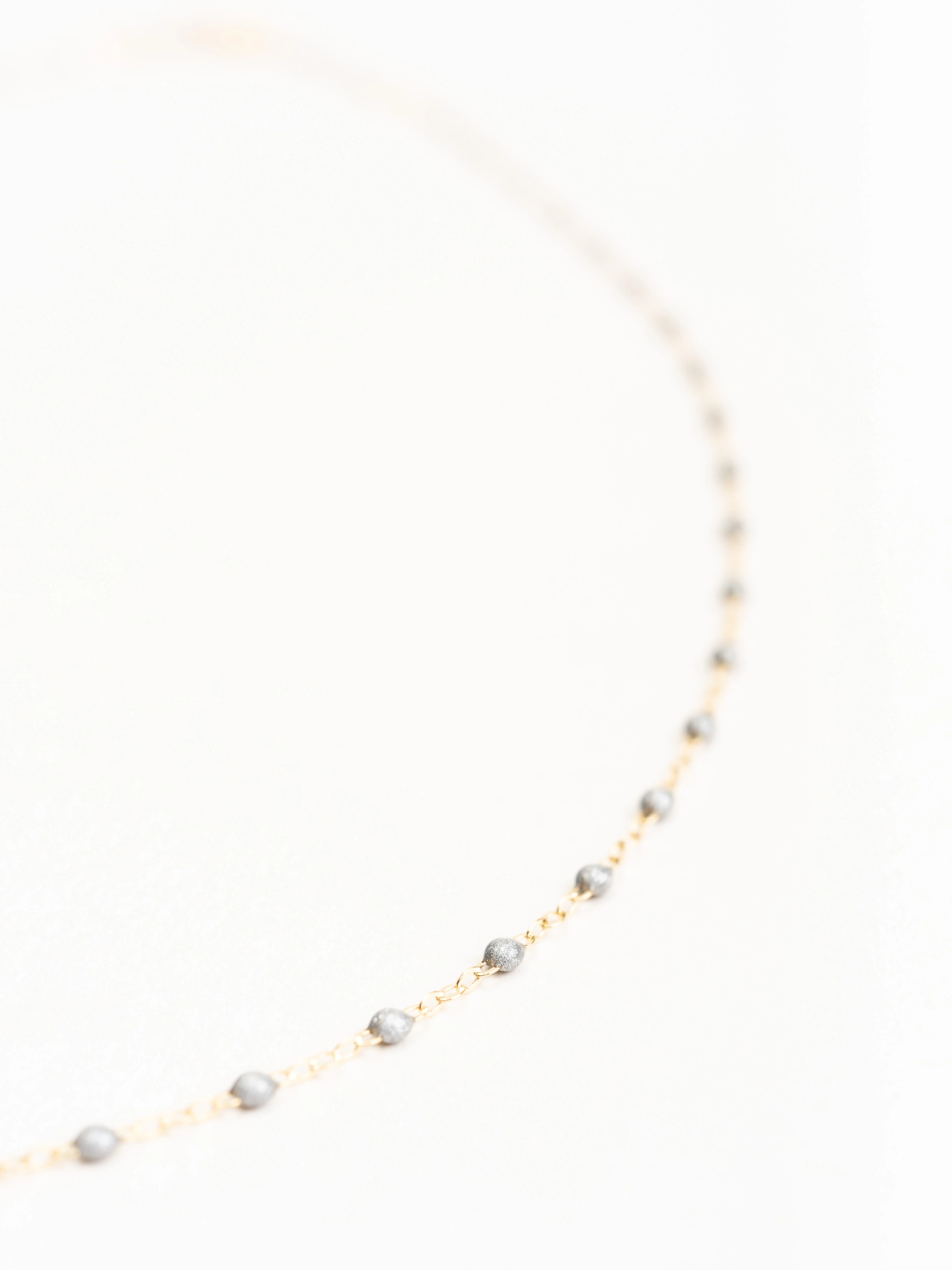 classic gigi yellow gold necklace - silver - Image 4