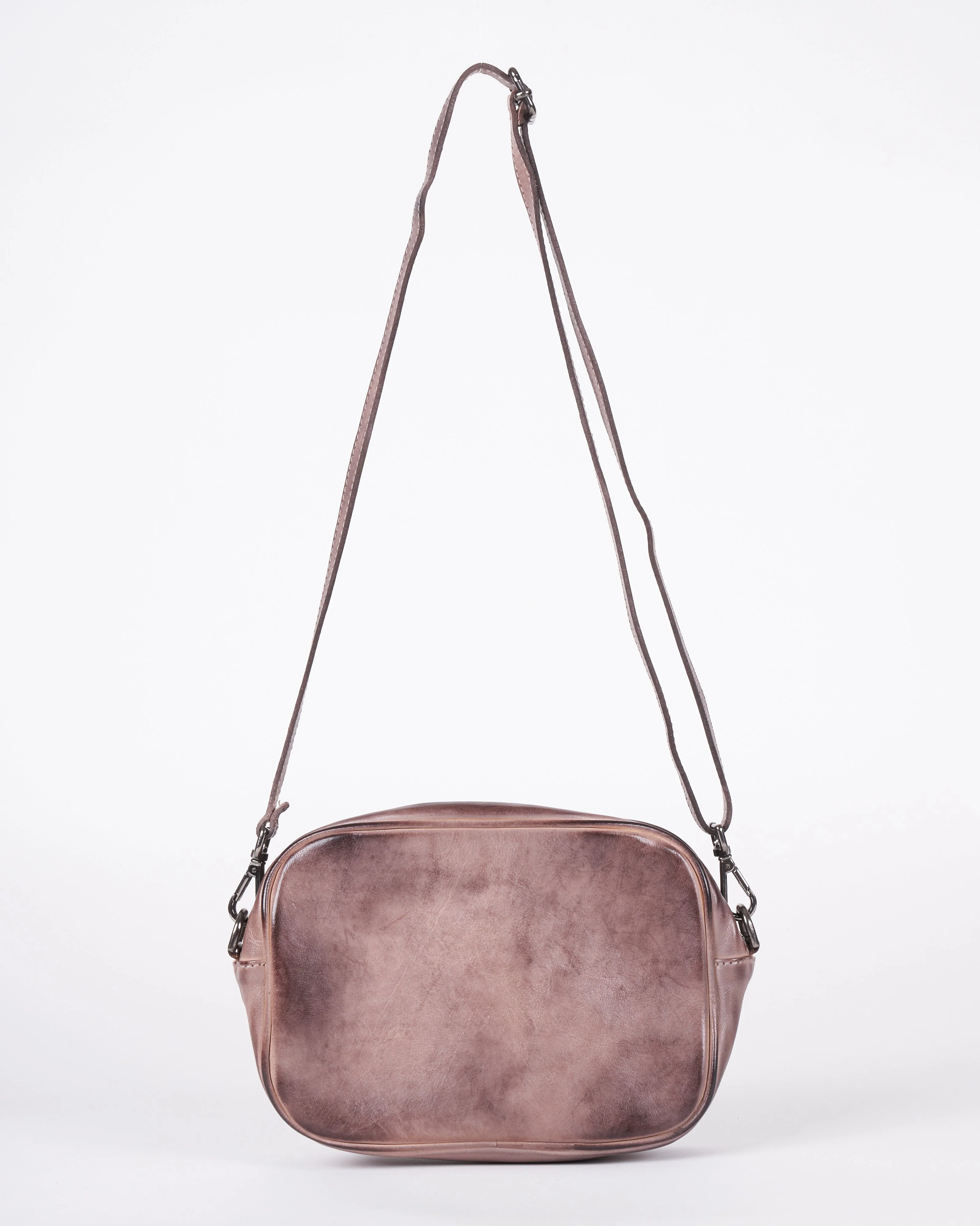 small crossbody - taupe wax - Image 2