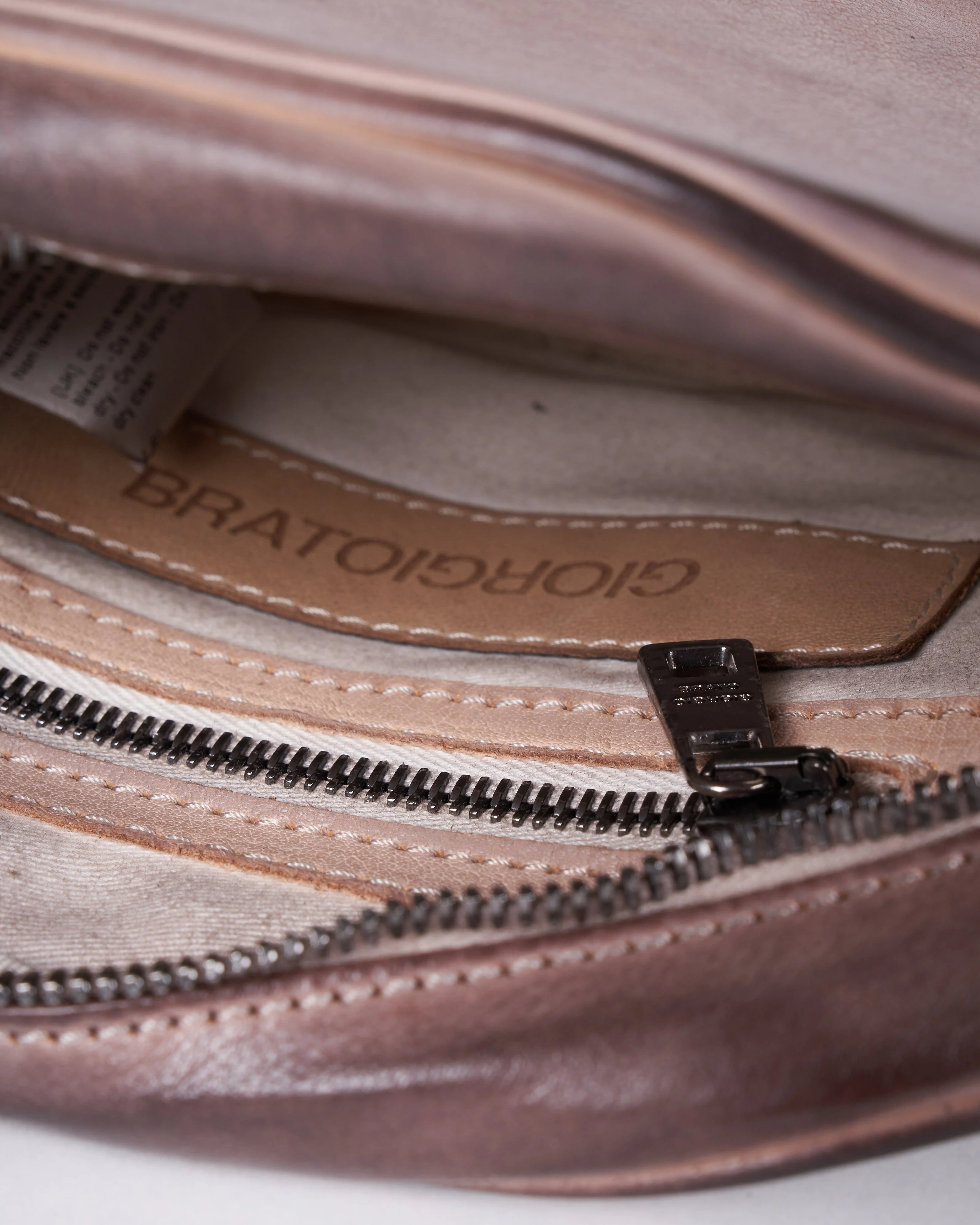 small crossbody - taupe wax - Image 4