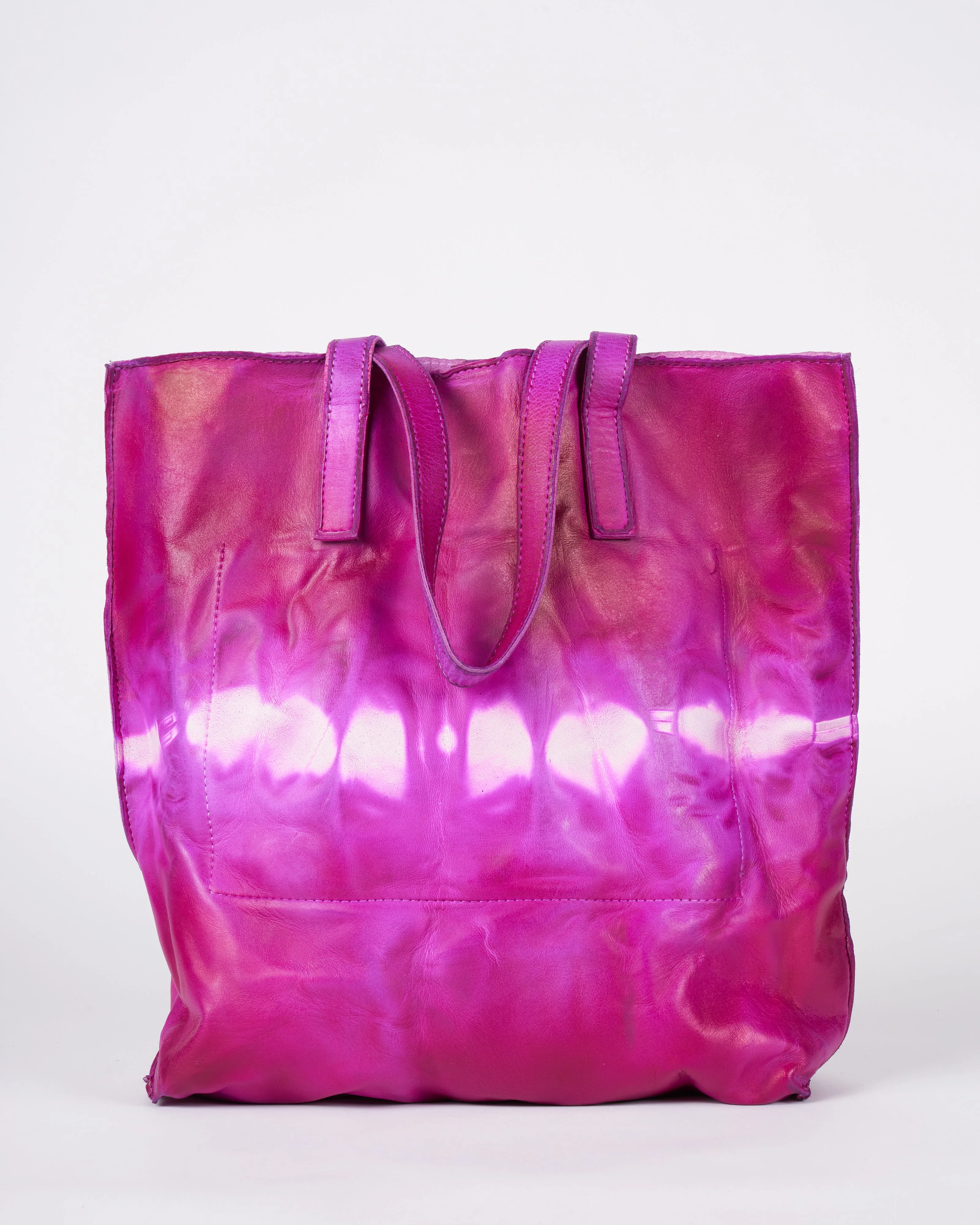 tie dye tote bag - fuxia - Image 2
