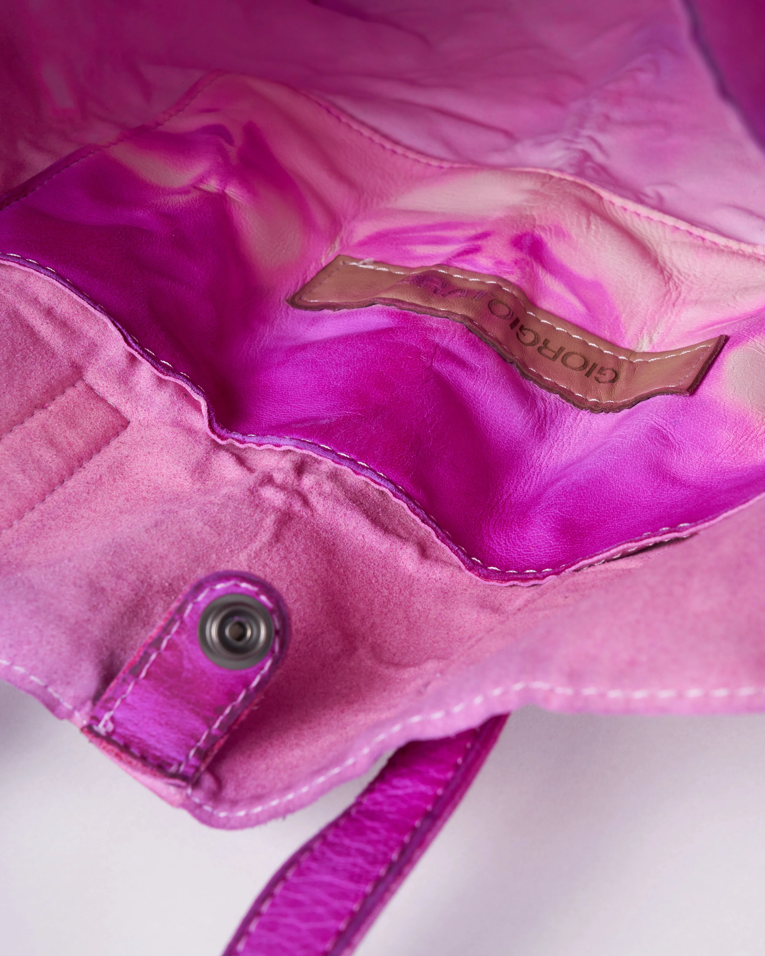 tie dye tote bag - fuxia - Image 4