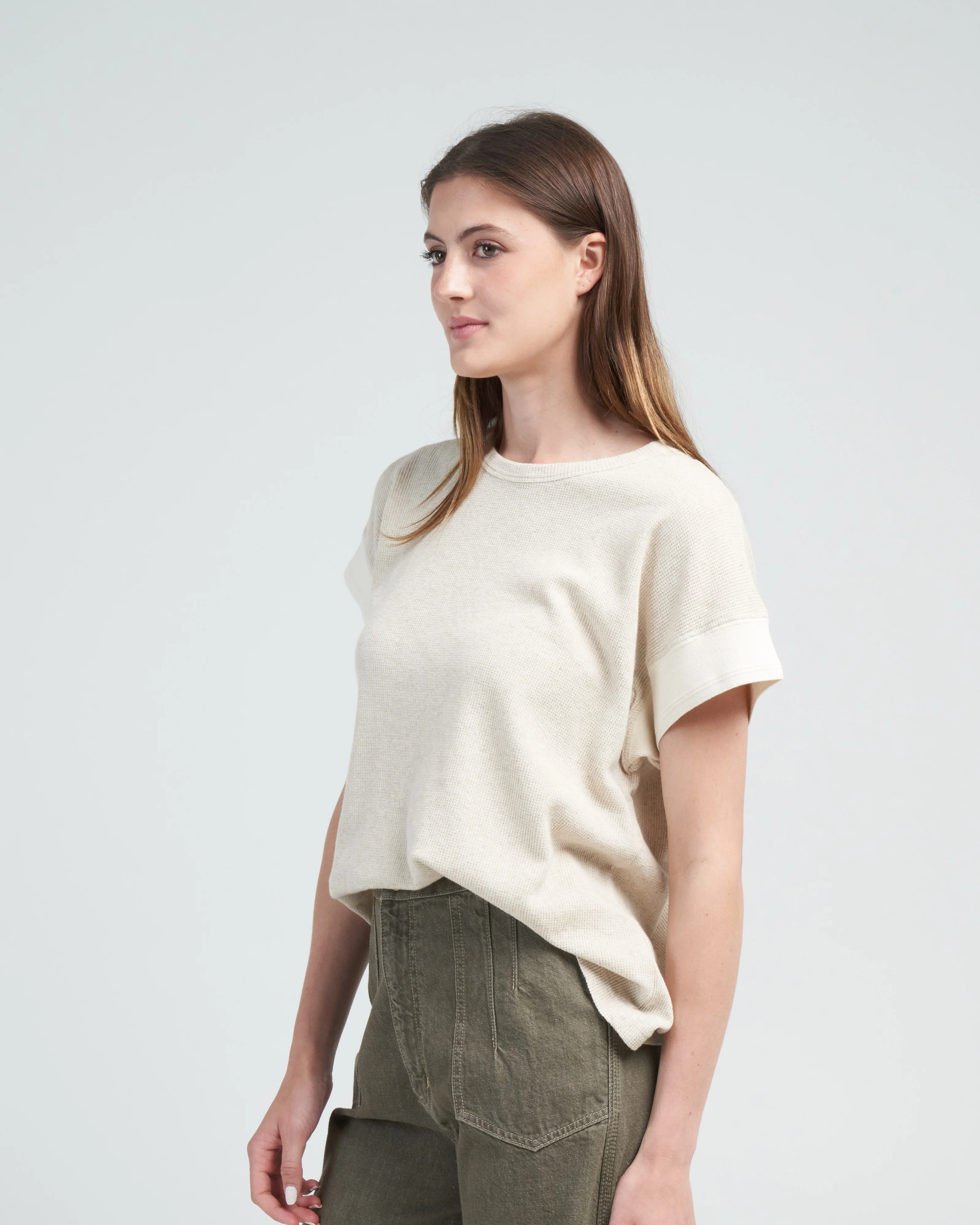 muscle tee - greige - Image 3