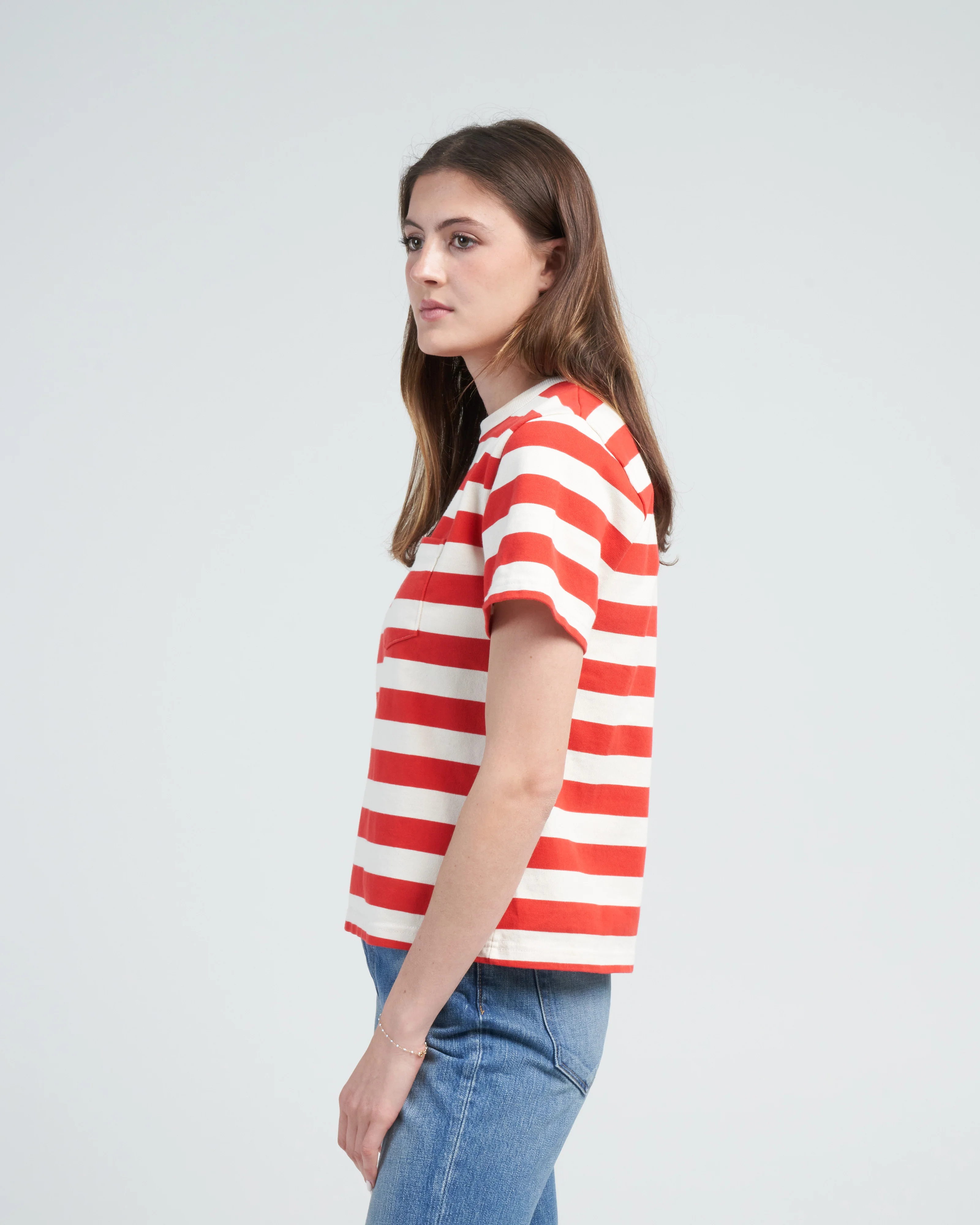 pocket tee - red stripe - Image 3
