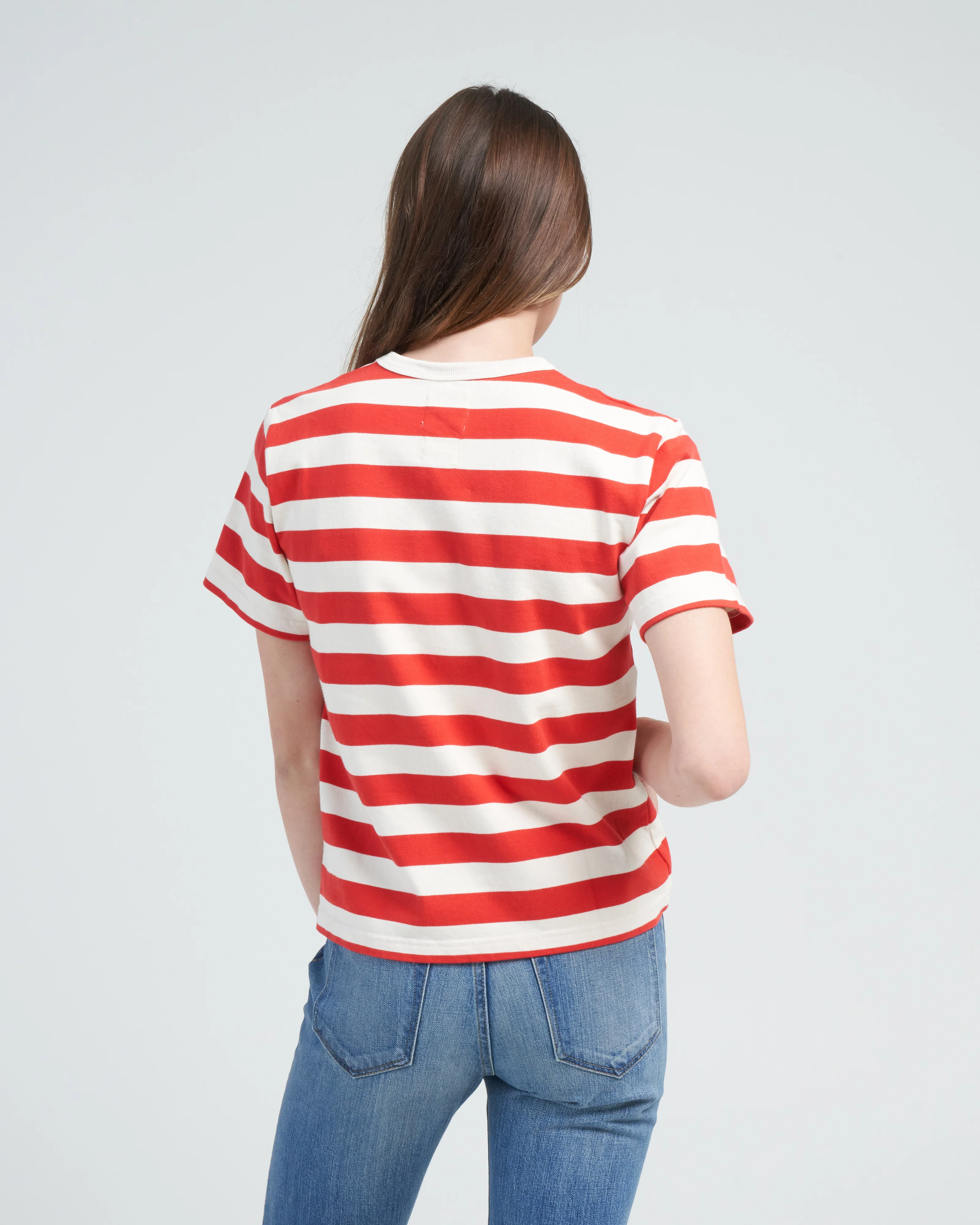pocket tee - red stripe - Image 4