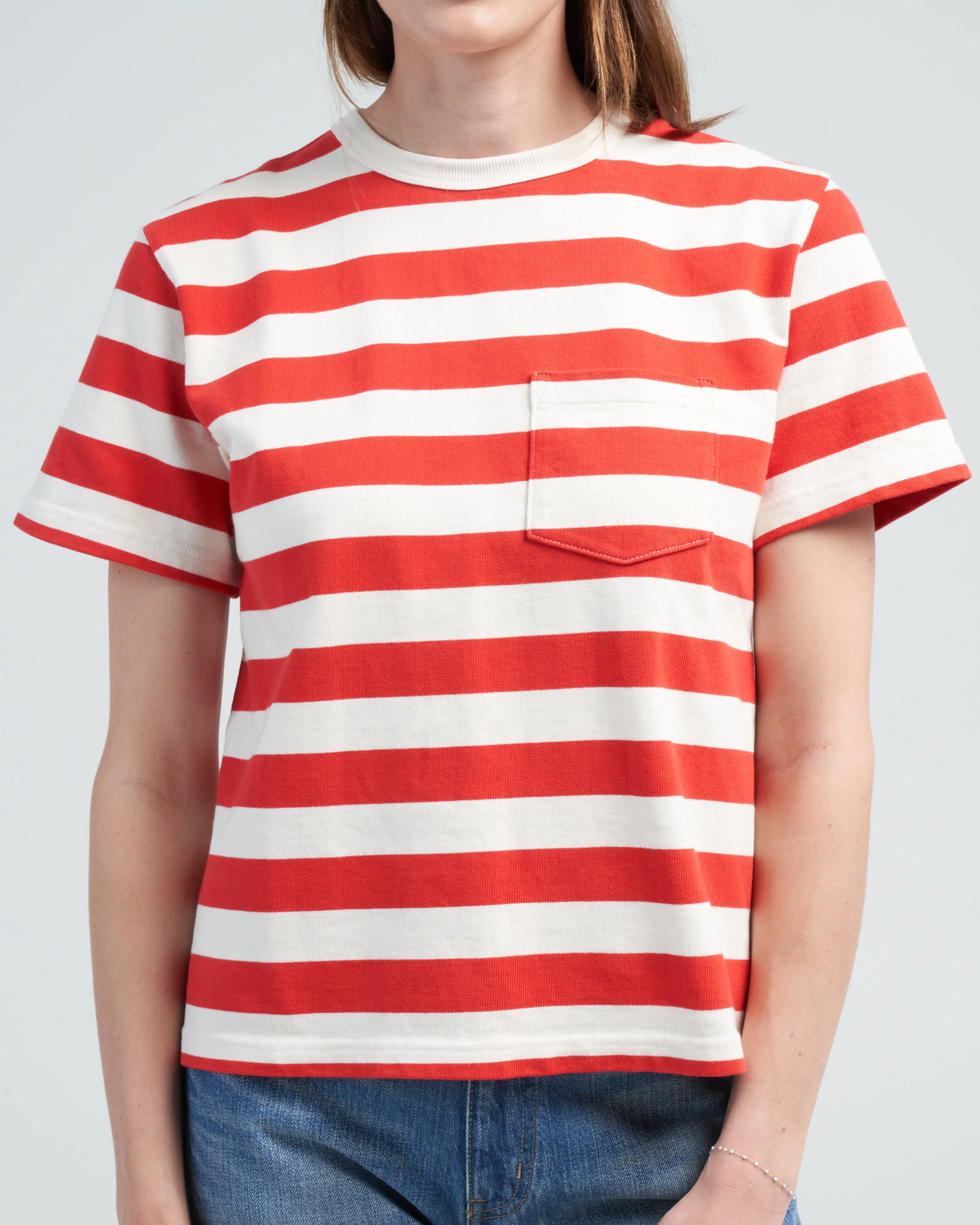 pocket tee - red stripe - Image 5