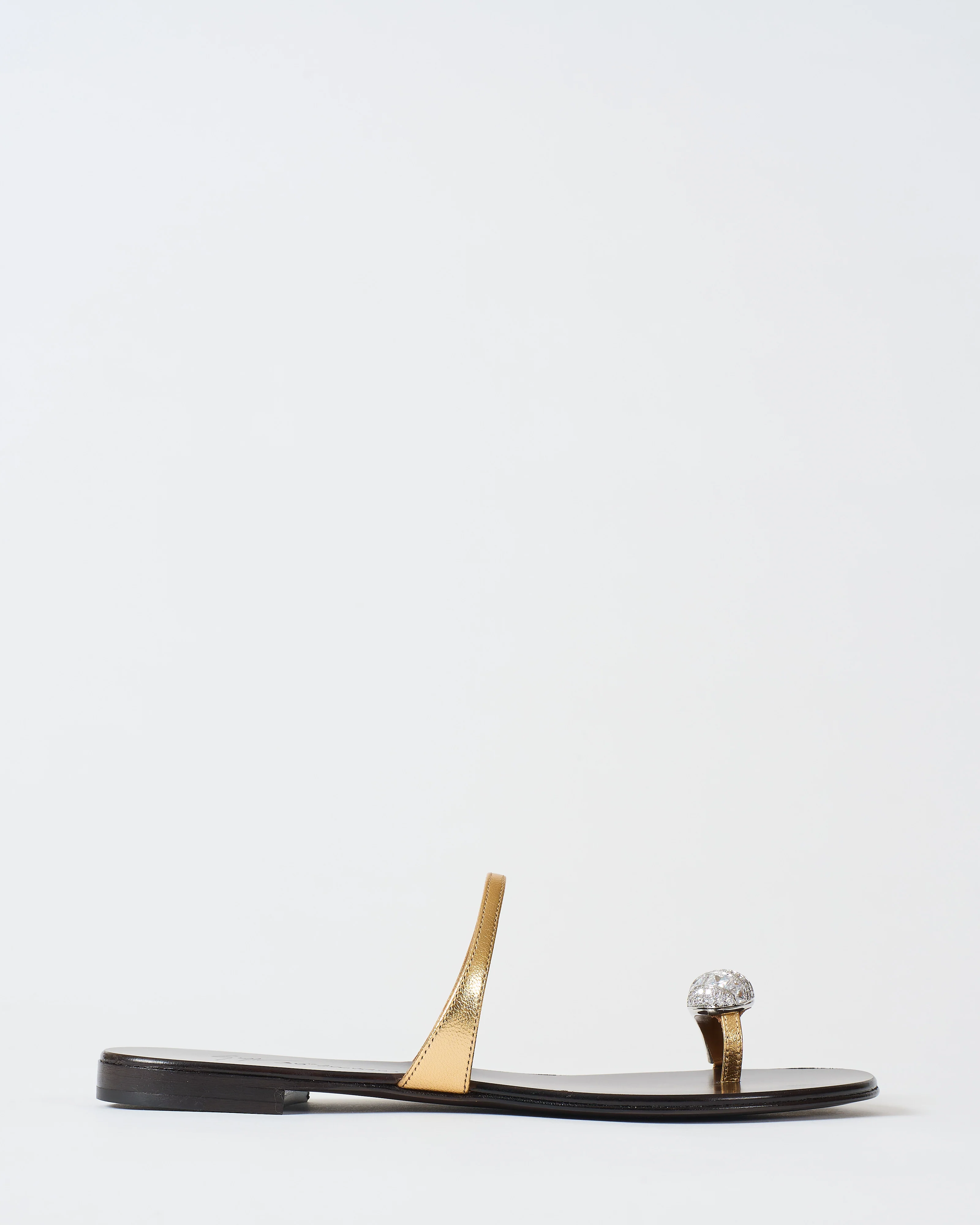 flat sandal w/ toe ring - Image 2