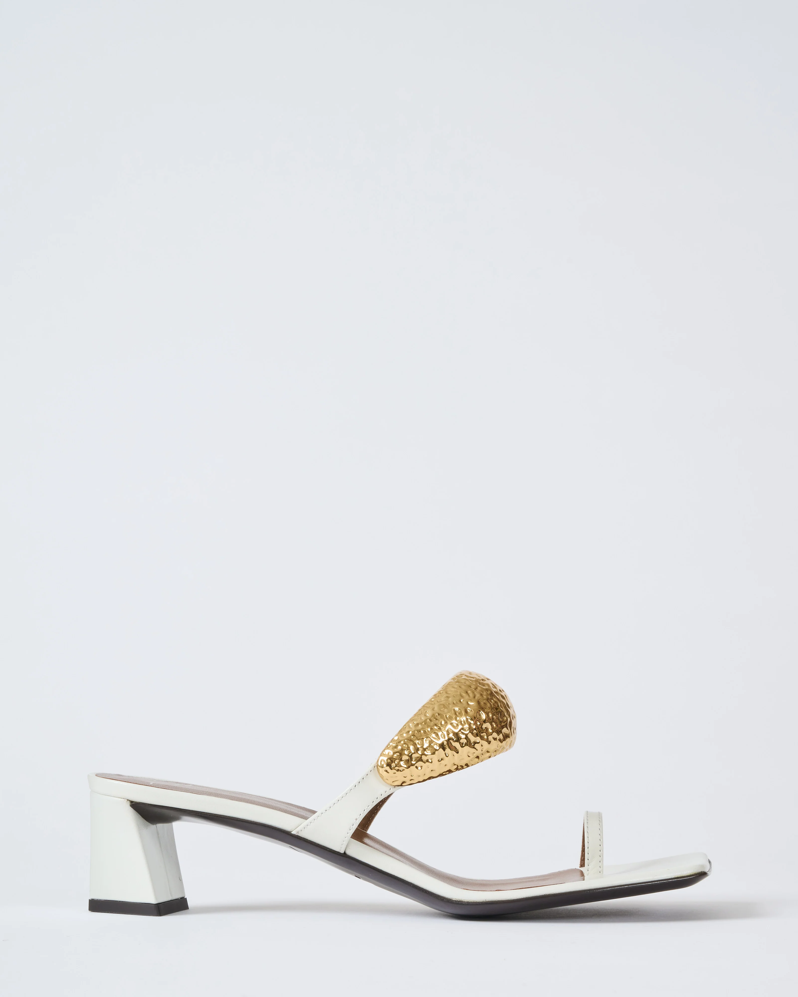 heel sandal w/ toe ring - Image 2