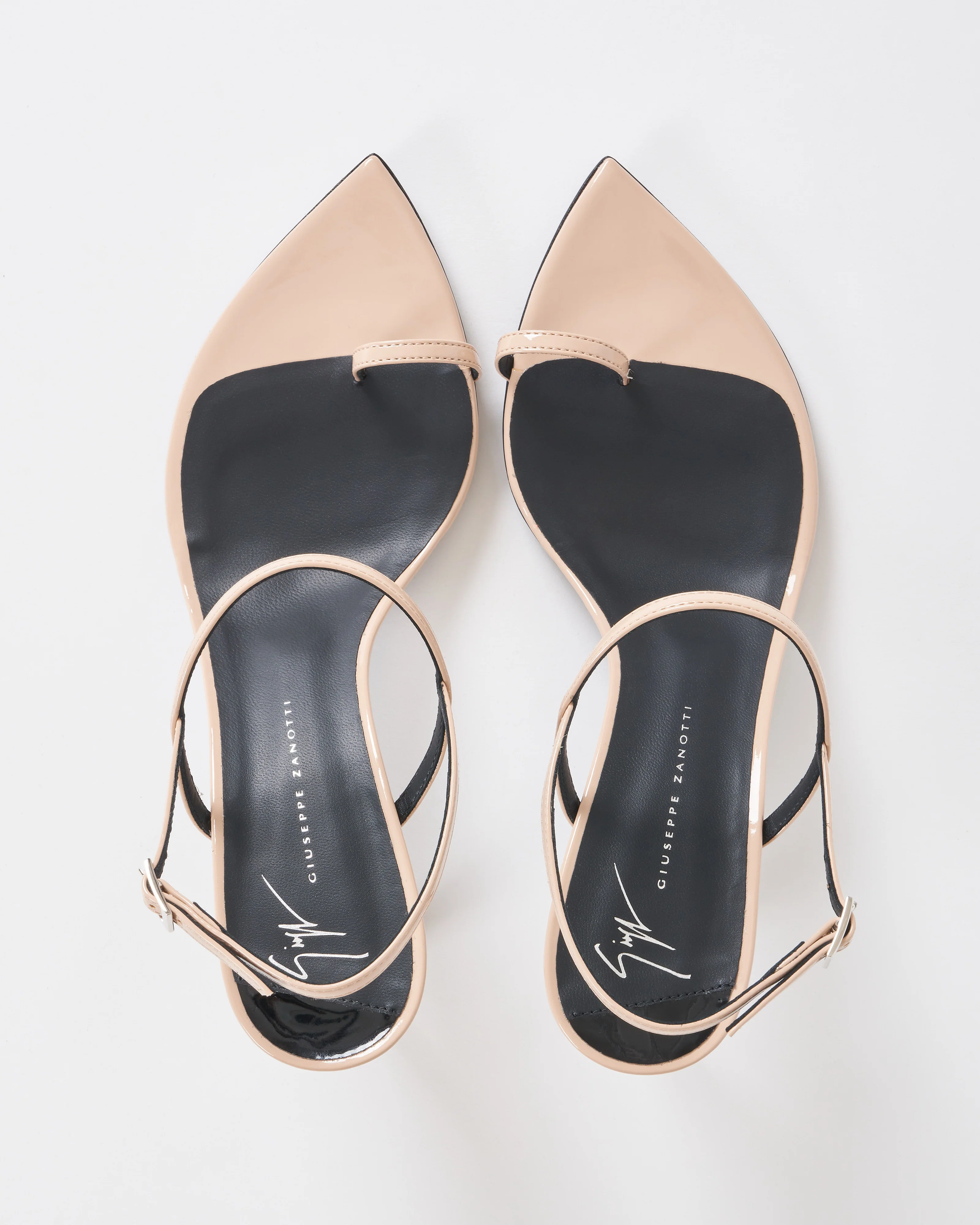 heeled sandal with pointed toe ring - Image 2
