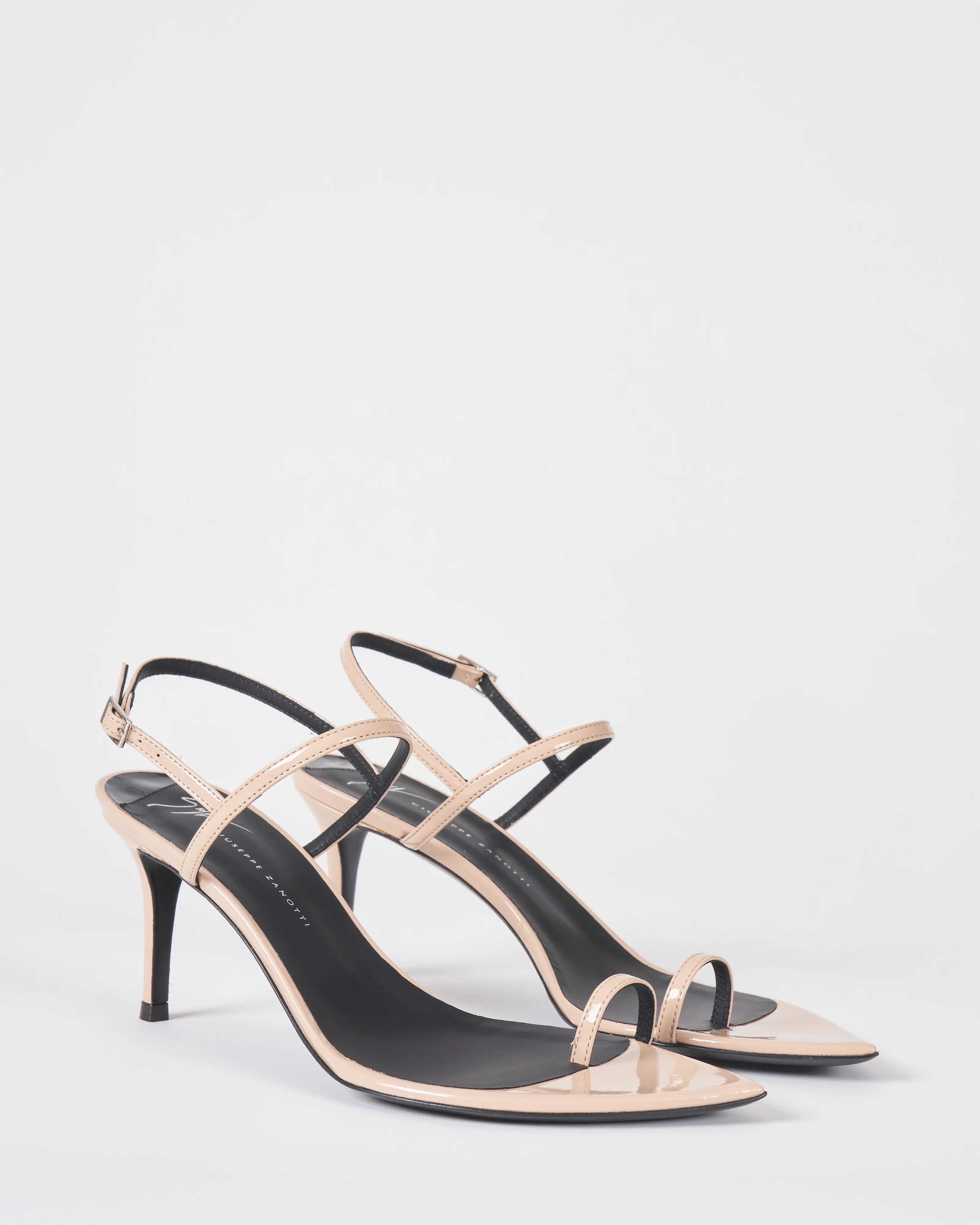 heeled sandal with pointed toe ring - Image 3
