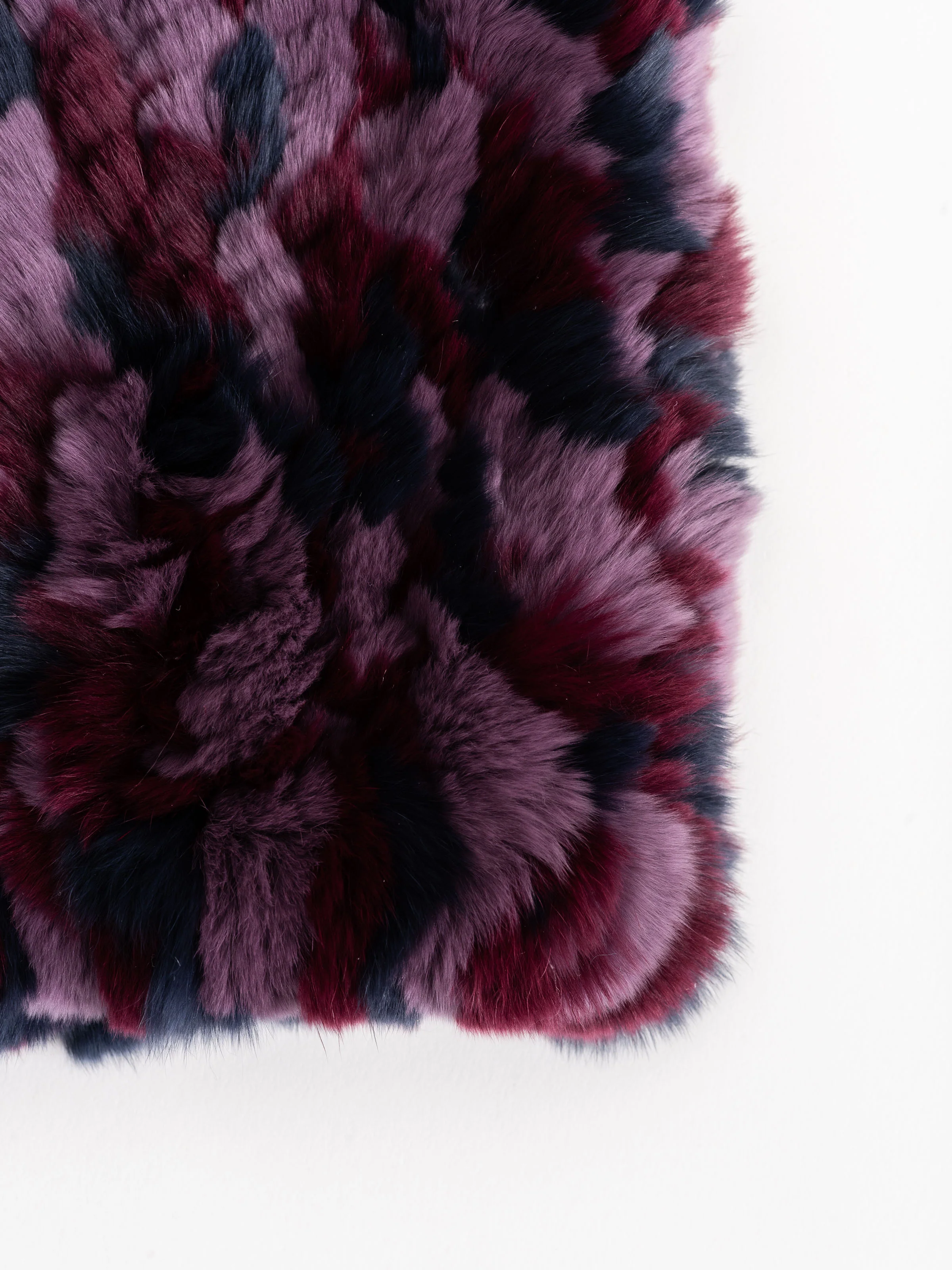 fur funnel - burgundy camo - Image 2