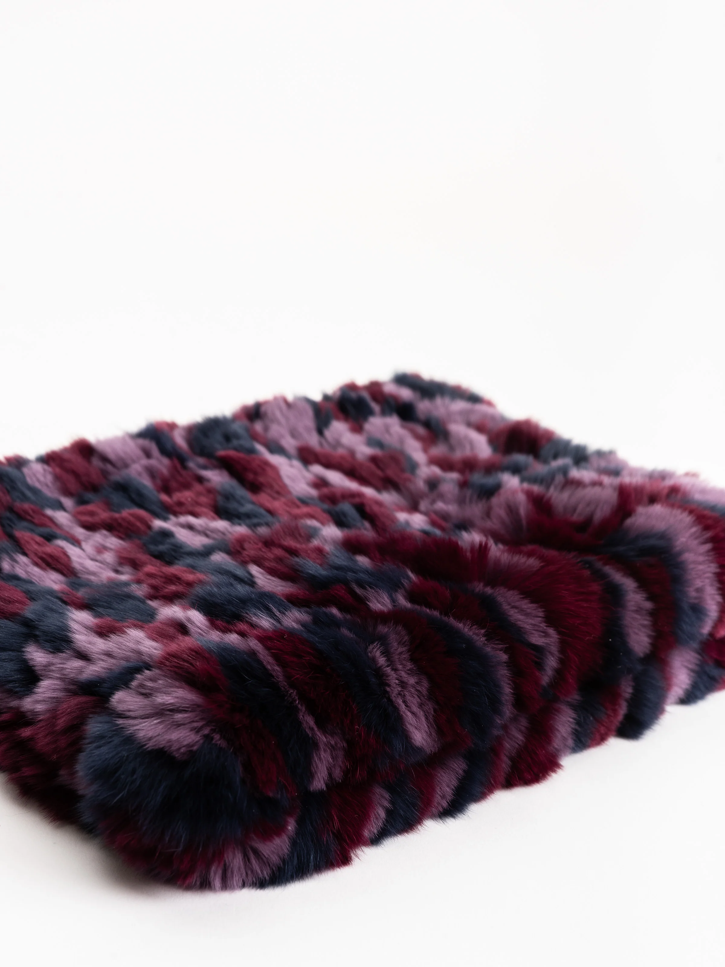 fur funnel - burgundy camo - Image 3