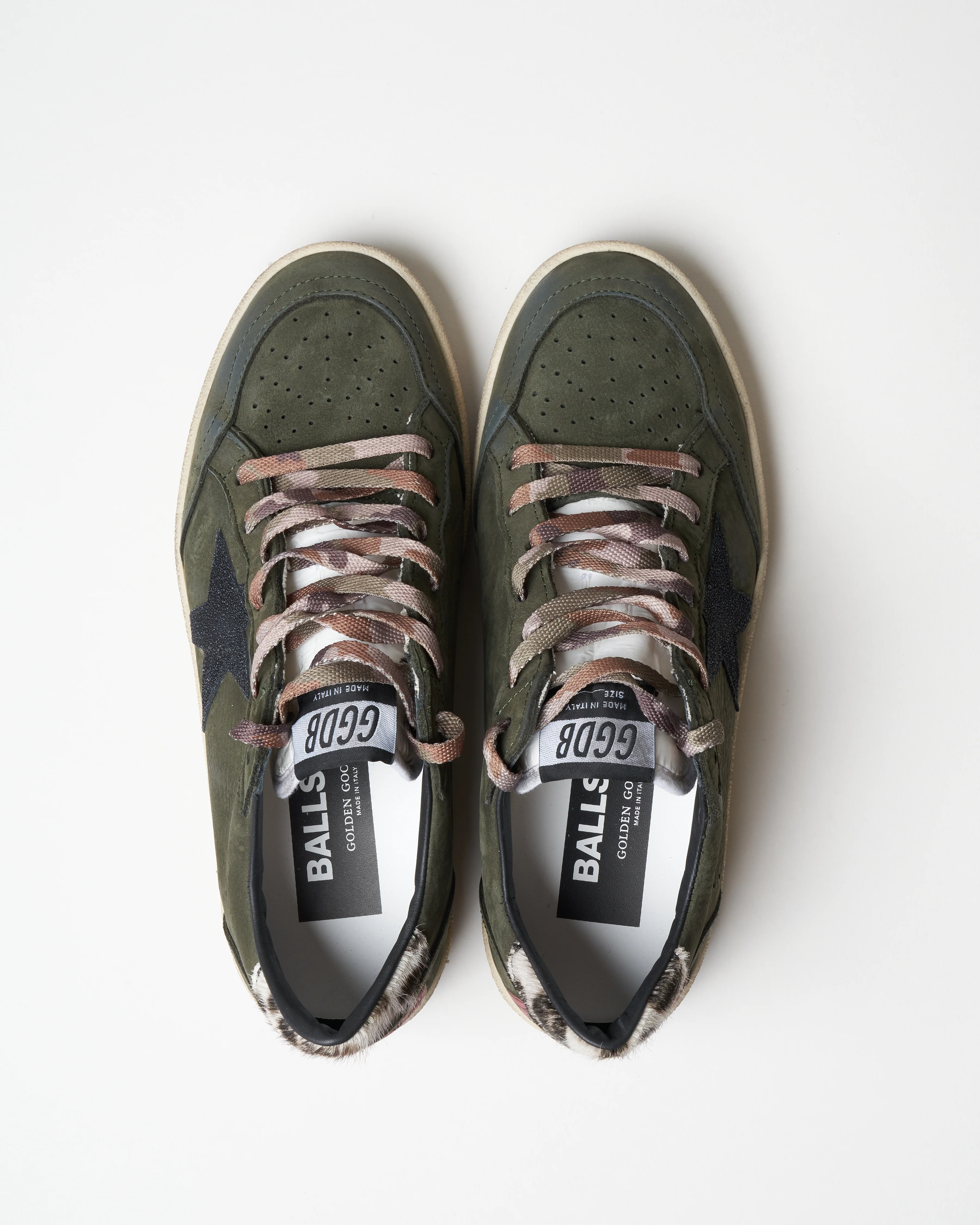 ball star sneaker - army green - Image 3