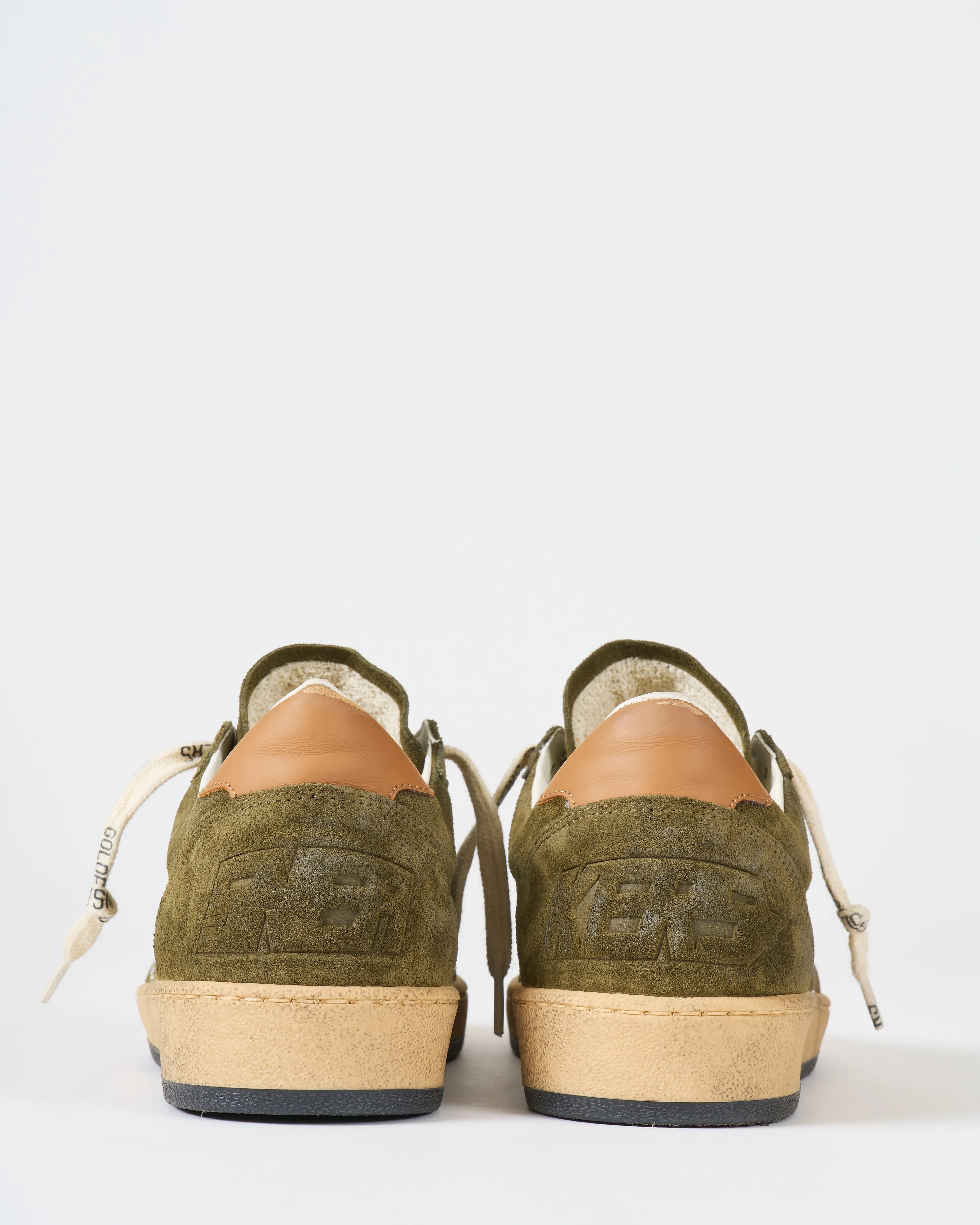 ball star suede upper toe and spur glitter star leather heel - Image 3