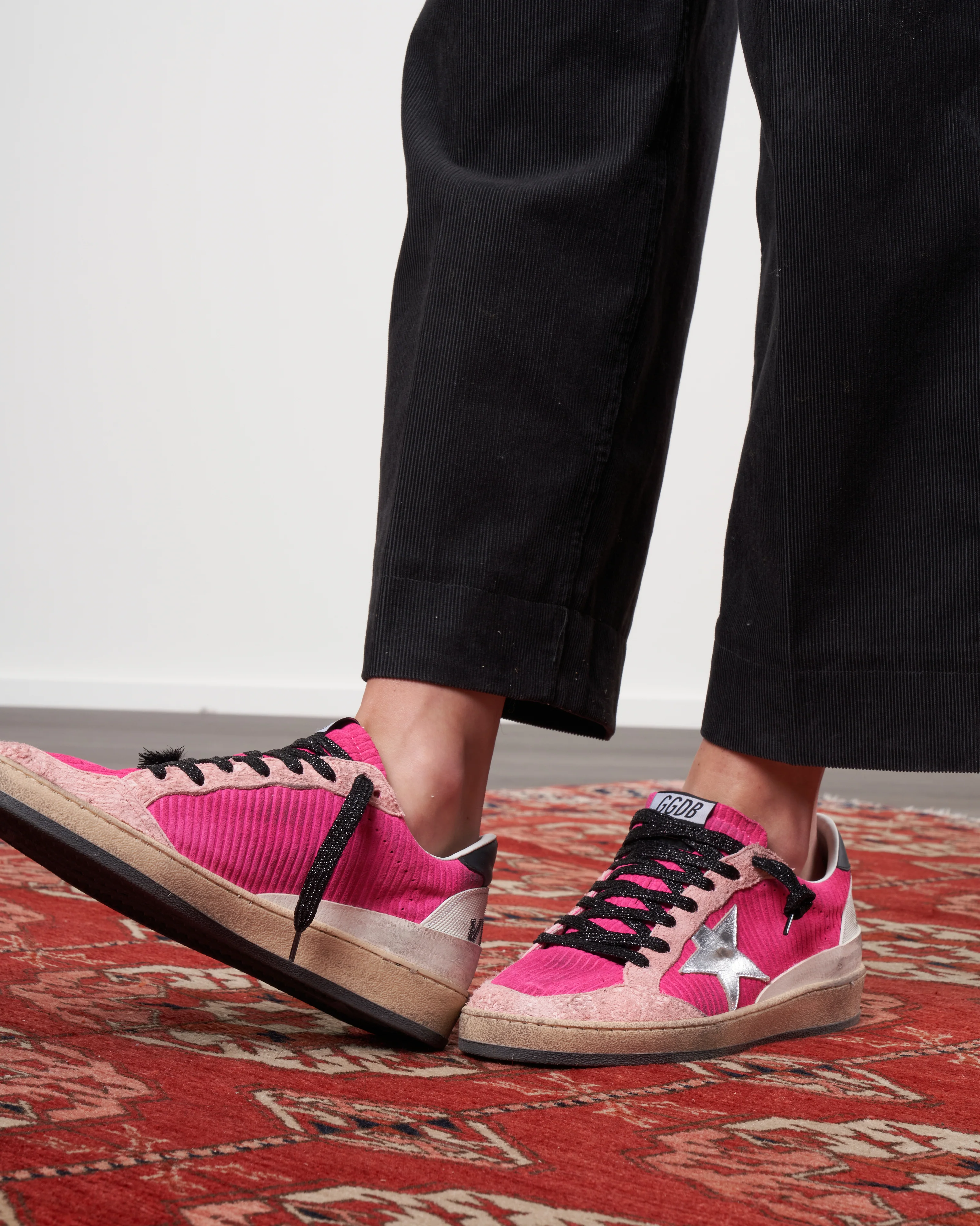 ballstar sneaker - corduroy print - Image 4