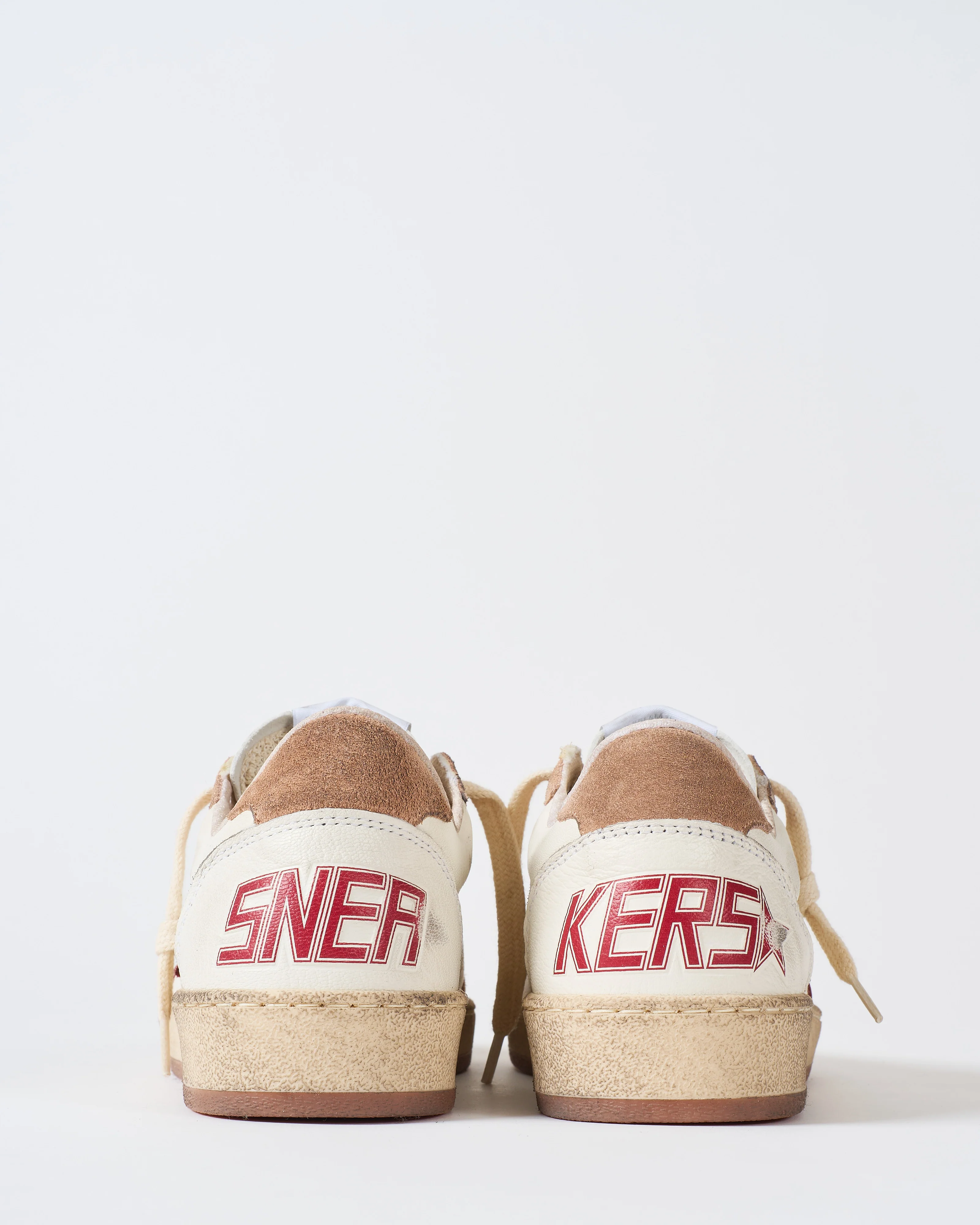 ballstar nappa upper spur suede toe and heel leather star - Image 3