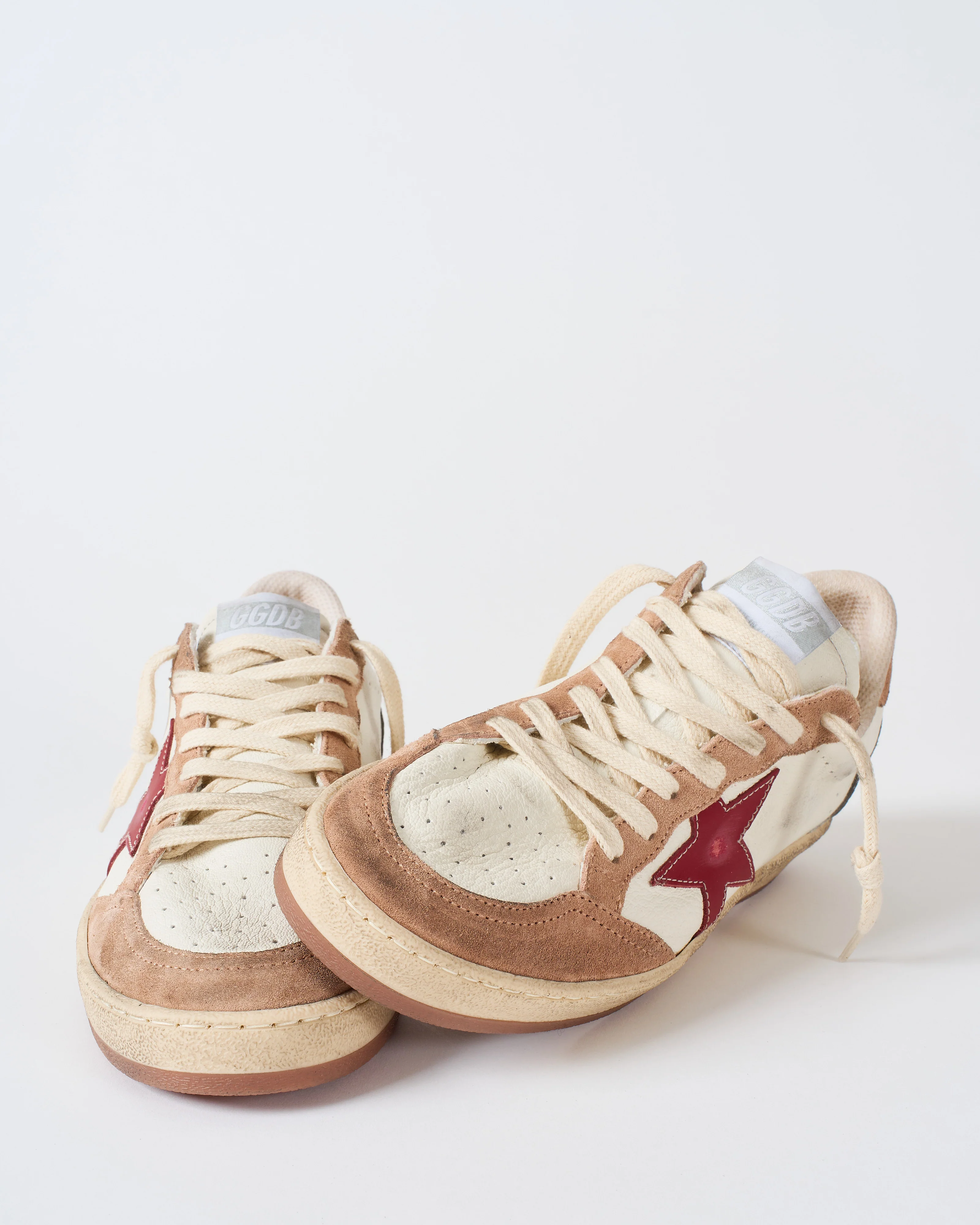 ballstar nappa upper spur suede toe and heel leather star - Image 5