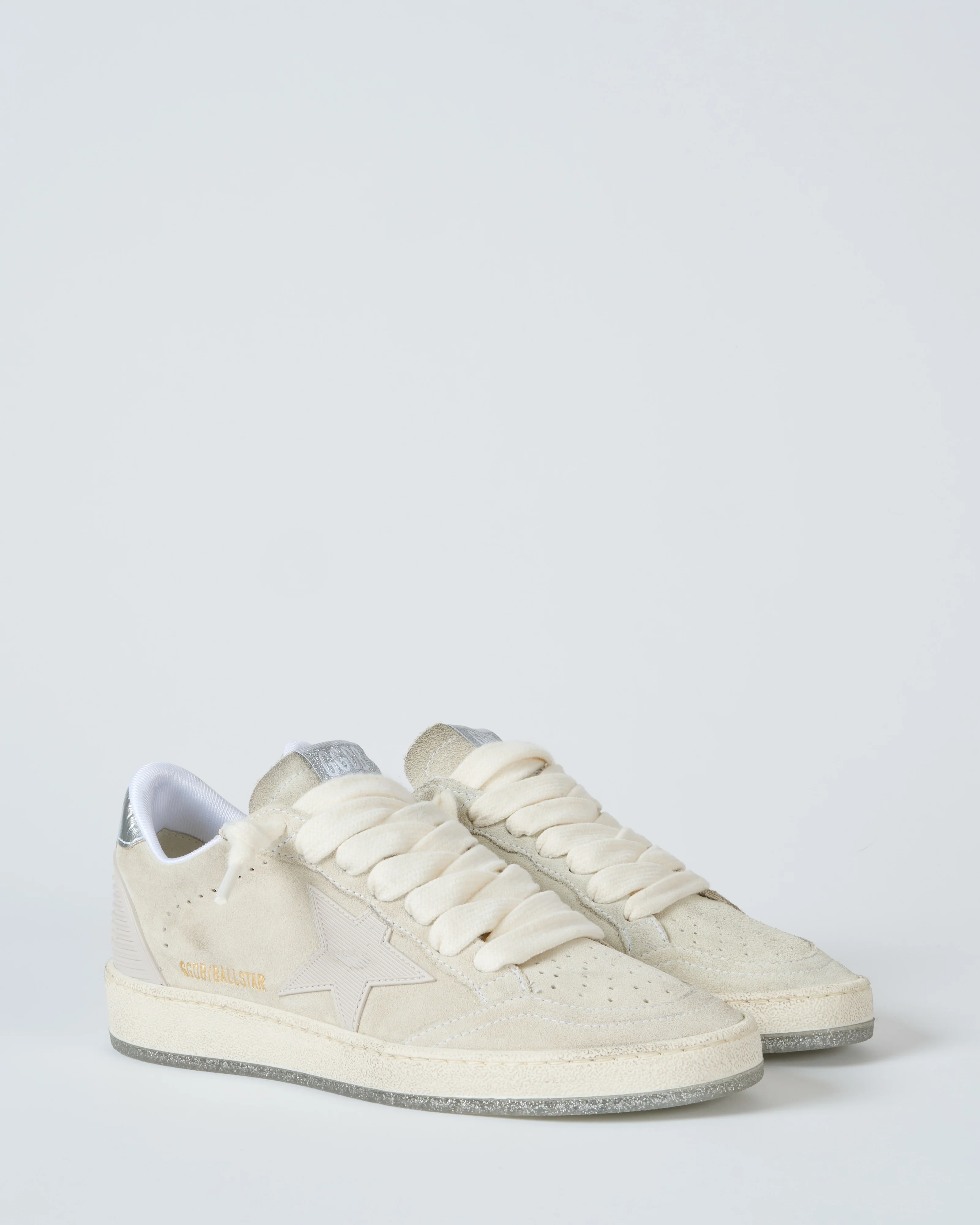 ballstar suede toe and tongue tpu spur and star laminated heel sneaker - Image 4