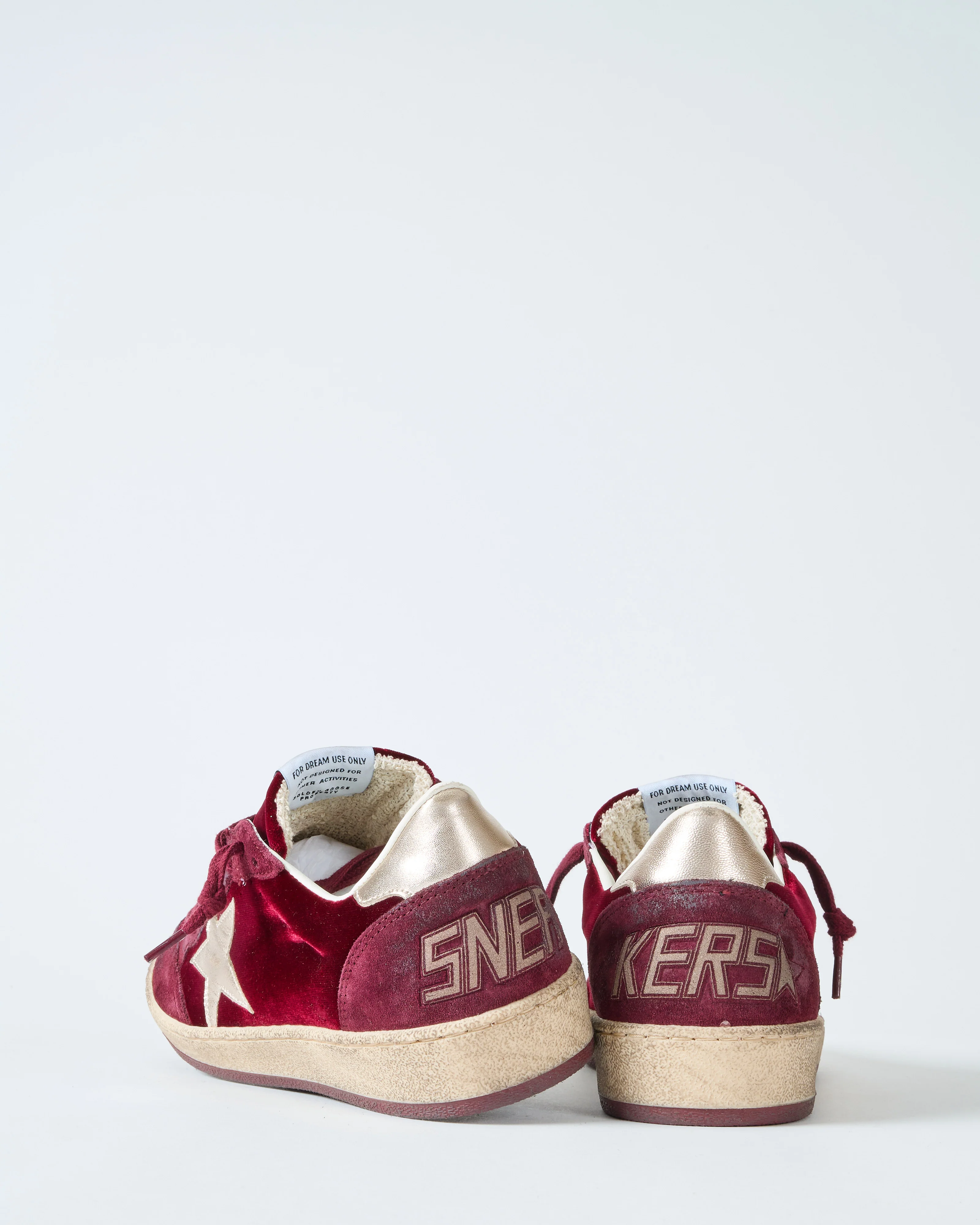 ballstar velvet upper suede toe and spur laminated star and heel - Image 4