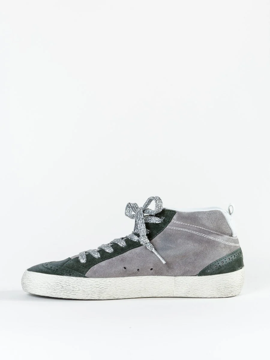 midstar sneaker - grey suede/bordeaux - Image 2