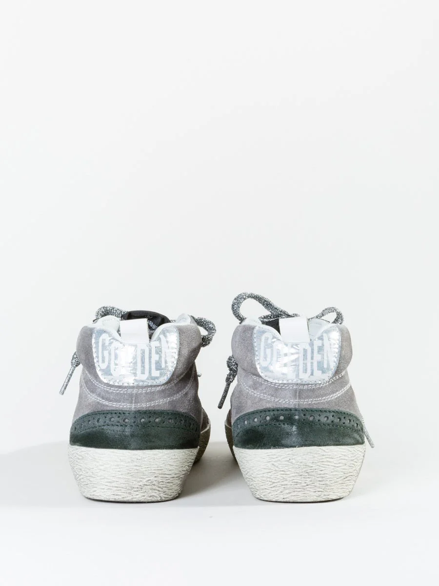 midstar sneaker - grey suede/bordeaux - Image 4
