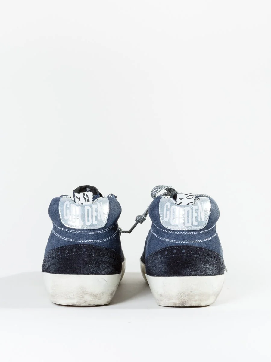 midstar sneaker - indigo suede/silver - Image 4