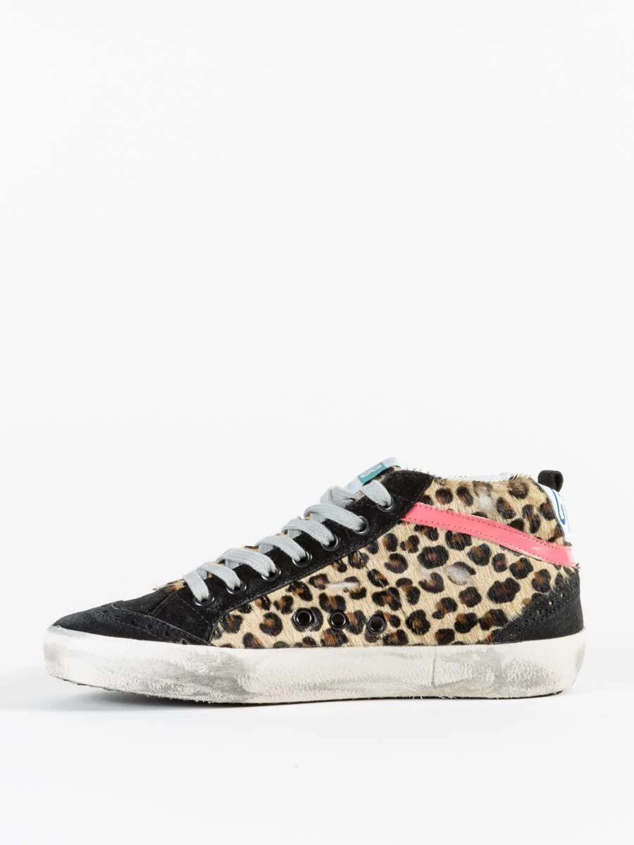 mid star sneaker - horsy leather - Image 2