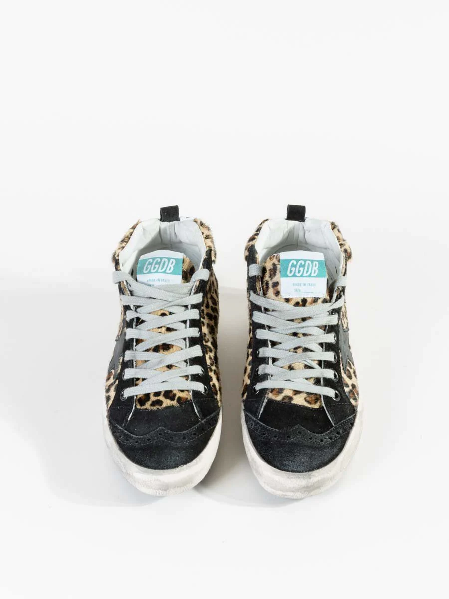 mid star sneaker - horsy leather - Image 3