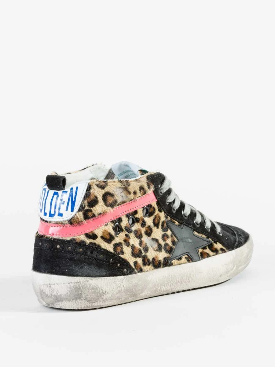 mid star sneaker - horsy leather - Image 5