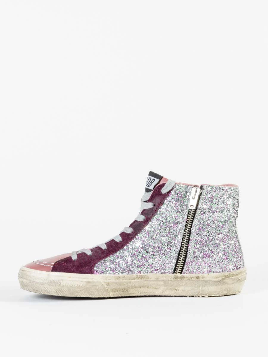 glitter white star slide - Image 2