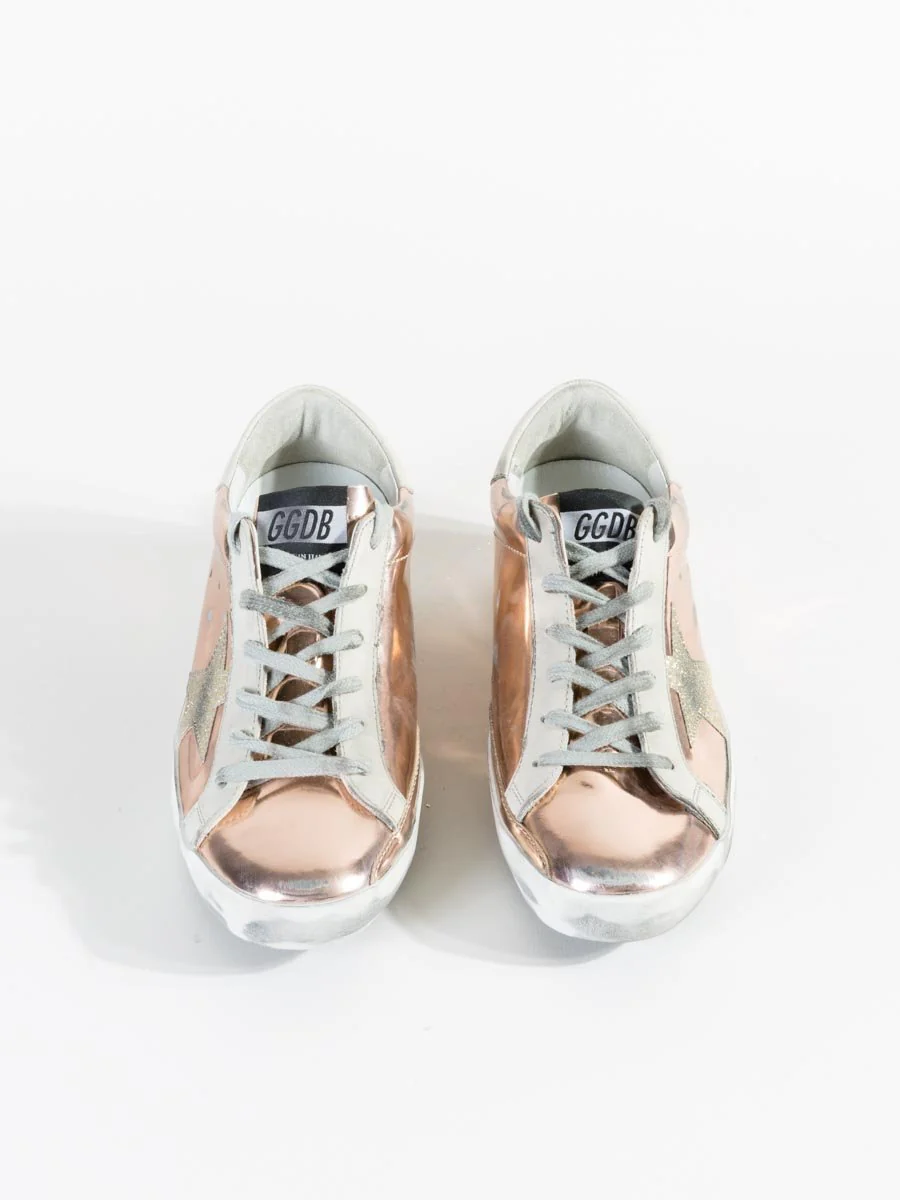 superstar sneaker - pink pearl glitter - Image 3