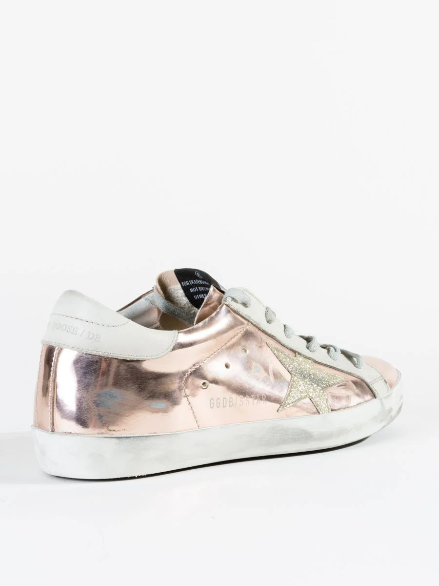 superstar sneaker - pink pearl glitter - Image 5