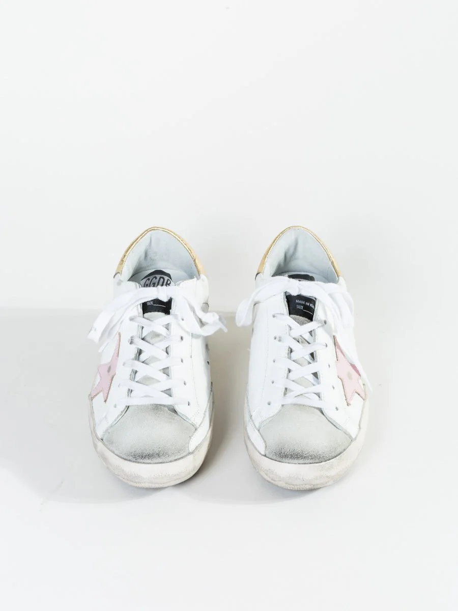 superstar sneaker - white gold/pink - Image 3