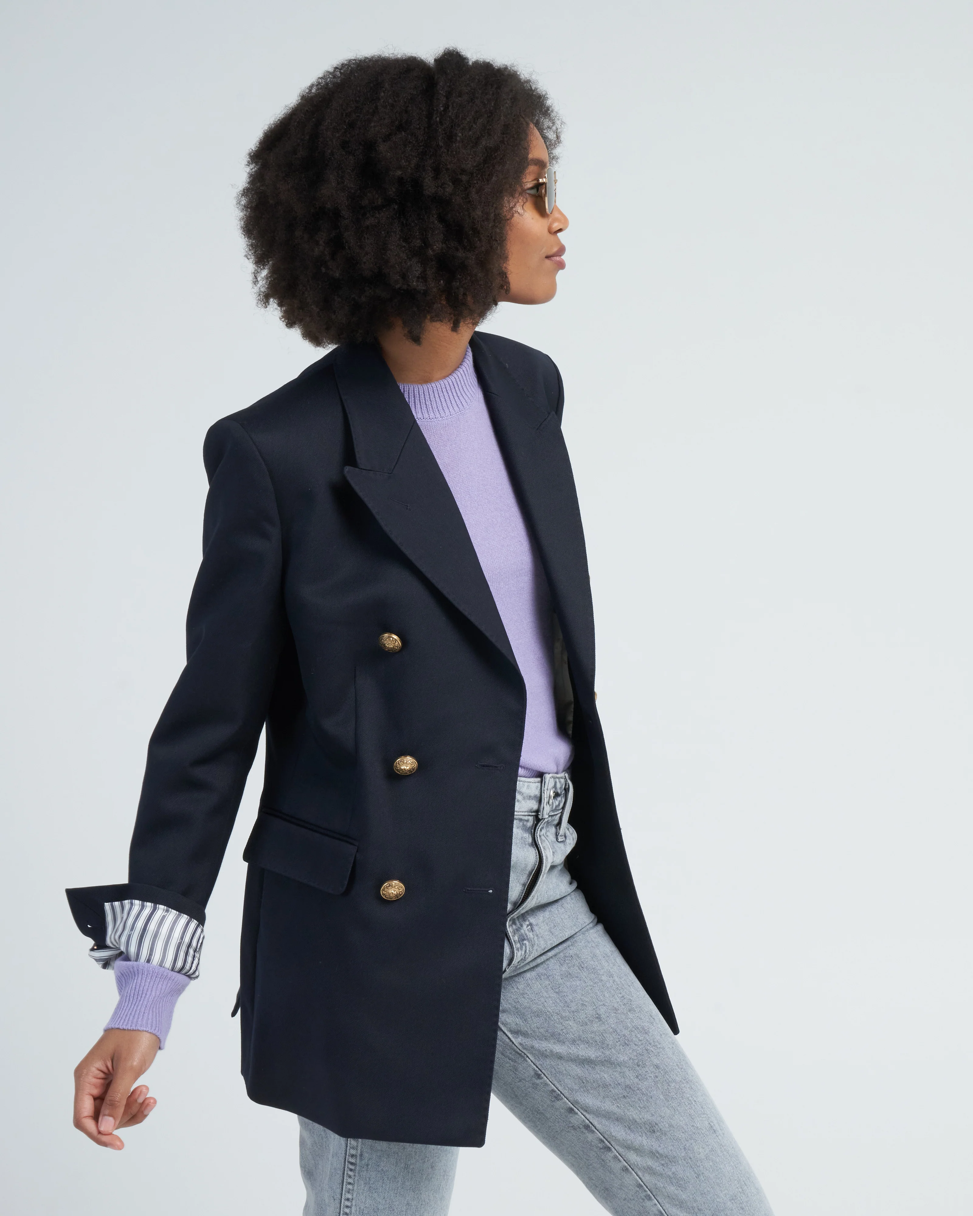 double-breasted blazer - Image 3