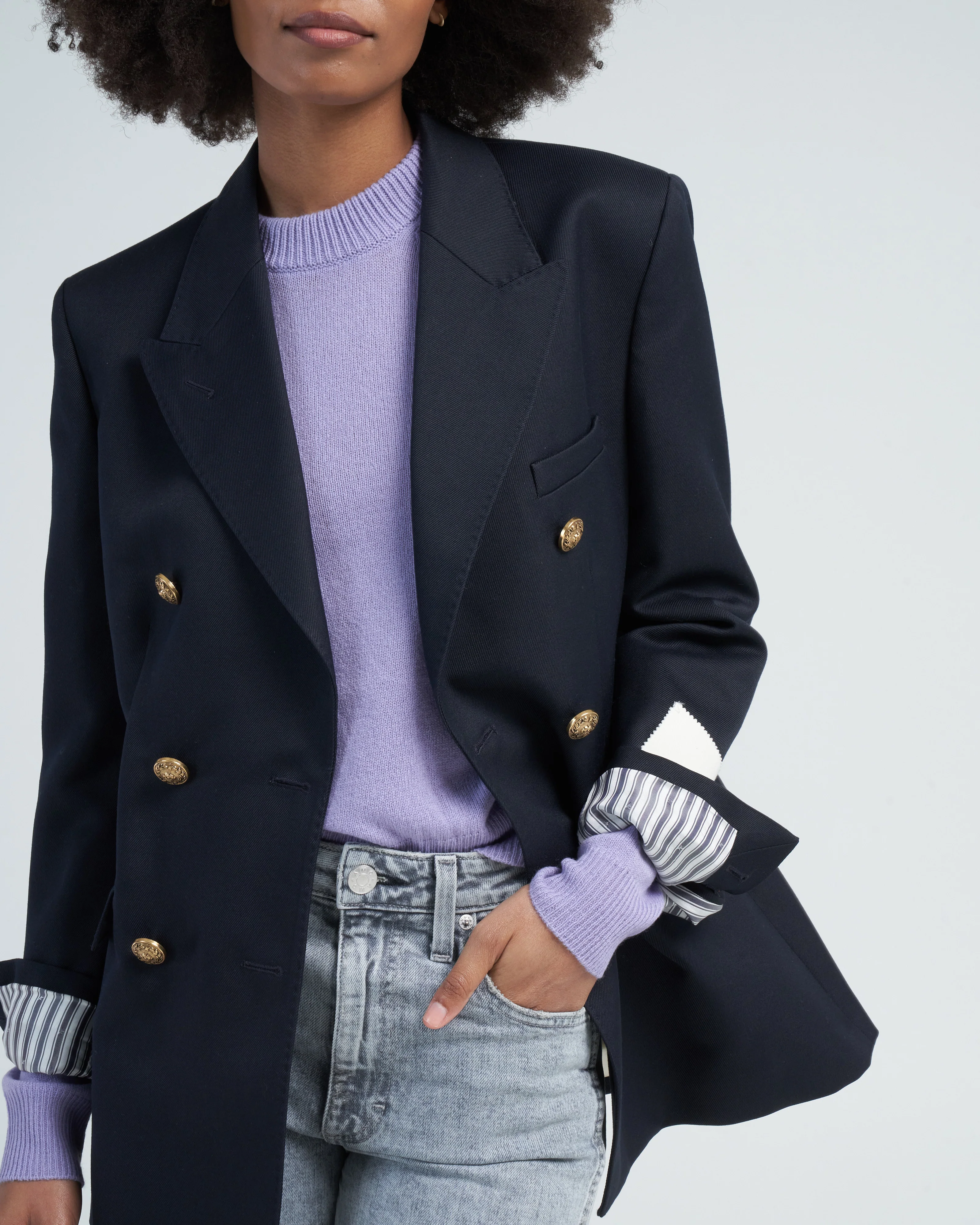 double-breasted blazer - Image 5