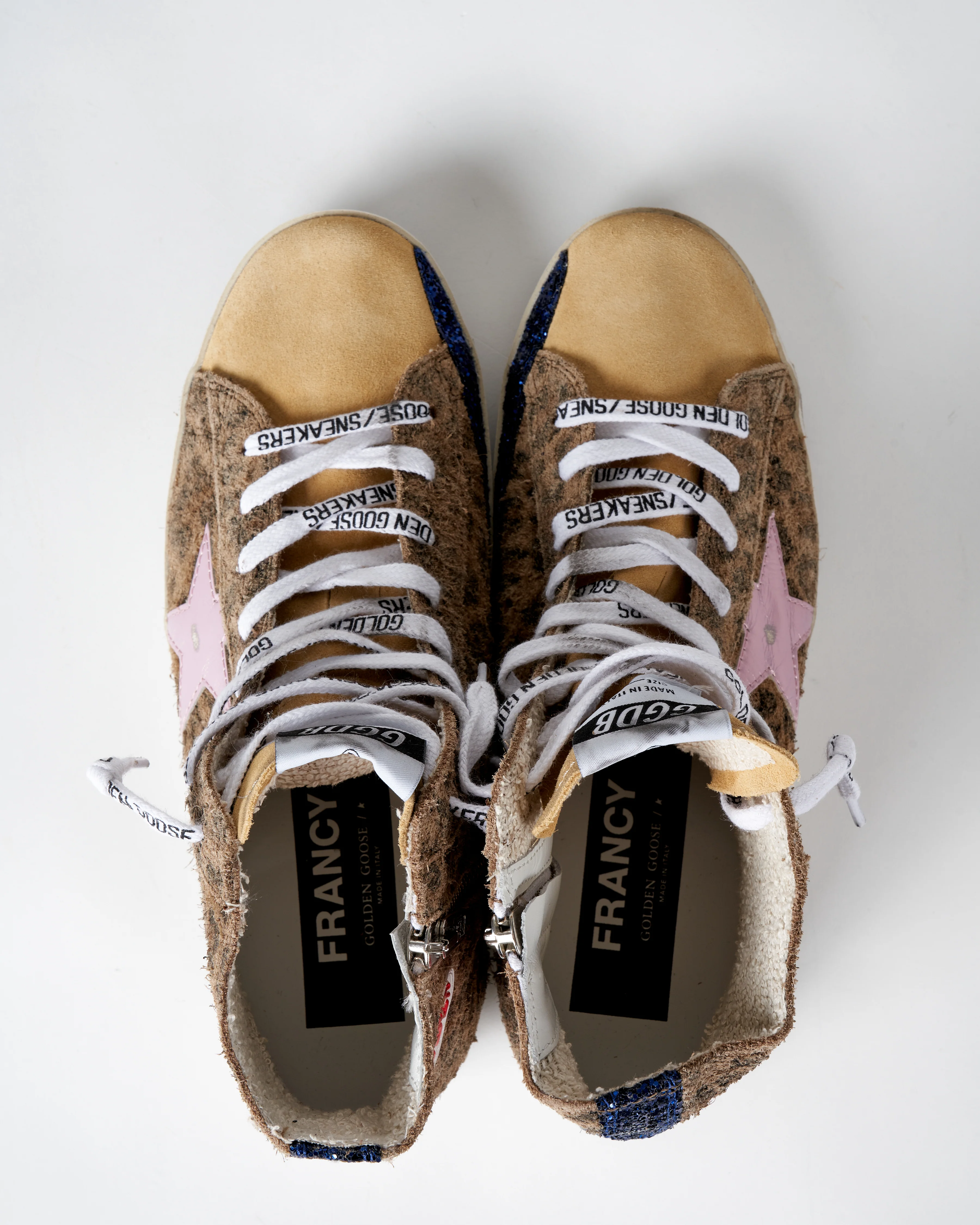 francy sneaker - leopard beige - Image 4