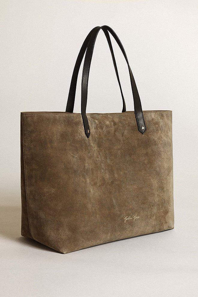 golden pasadena bag suede body - military green - Image 2