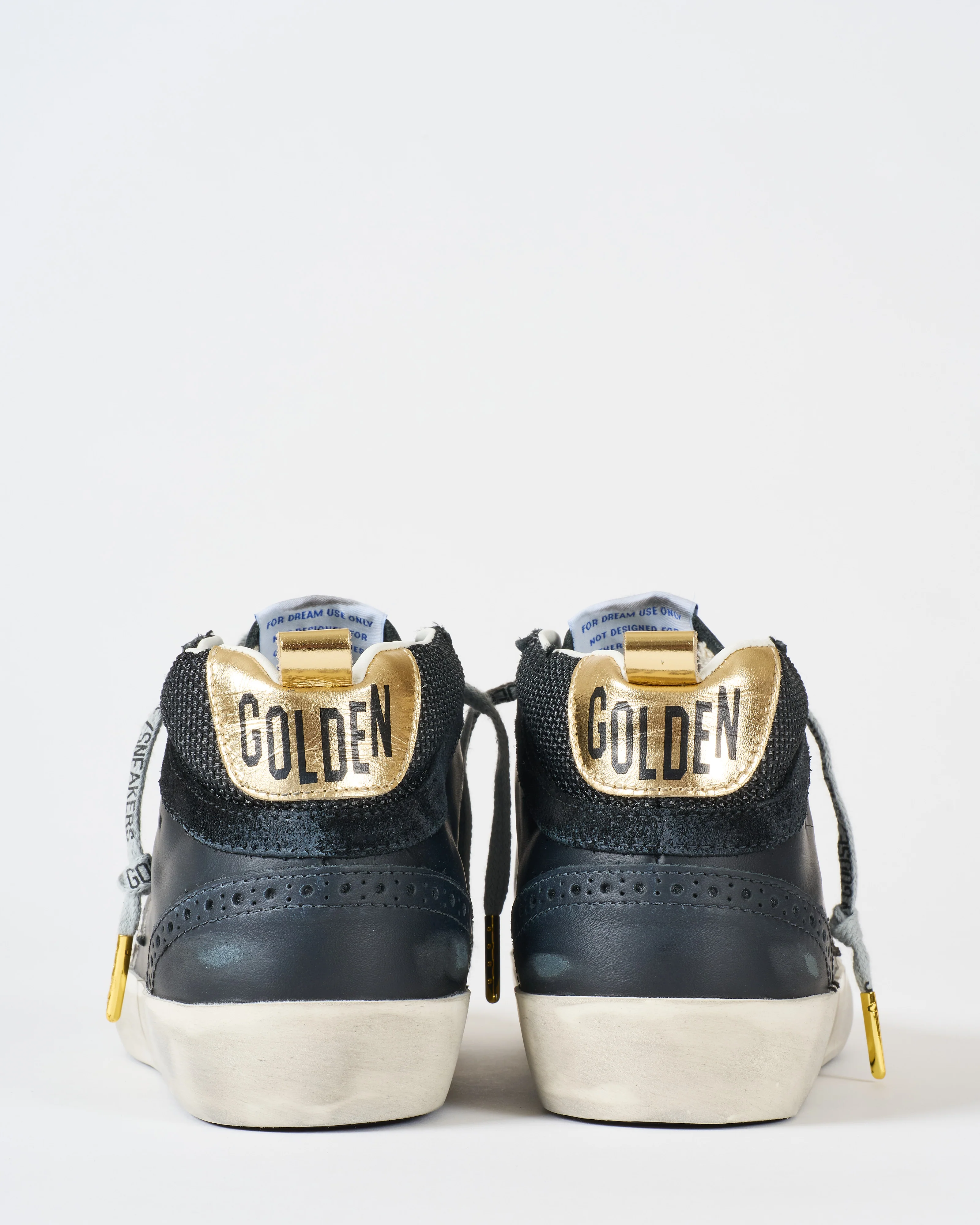 mid star double quarter leather and net upper suede wave - Image 3