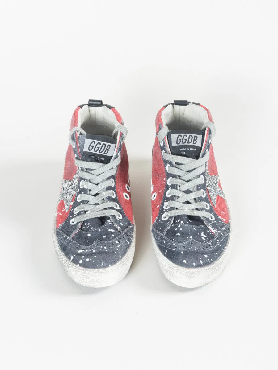 mid-star sneaker - red - Image 3
