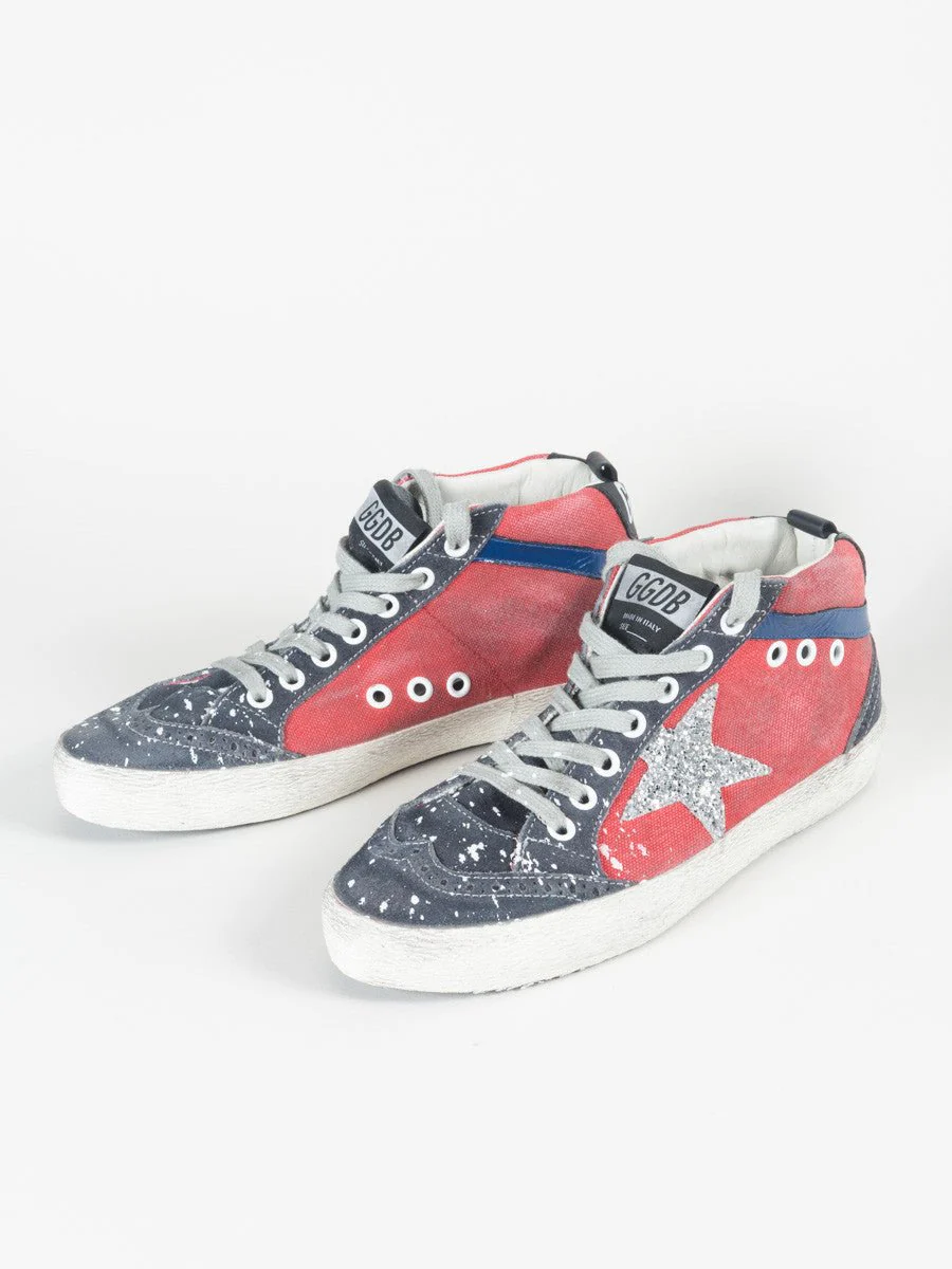mid-star sneaker - red - Image 7