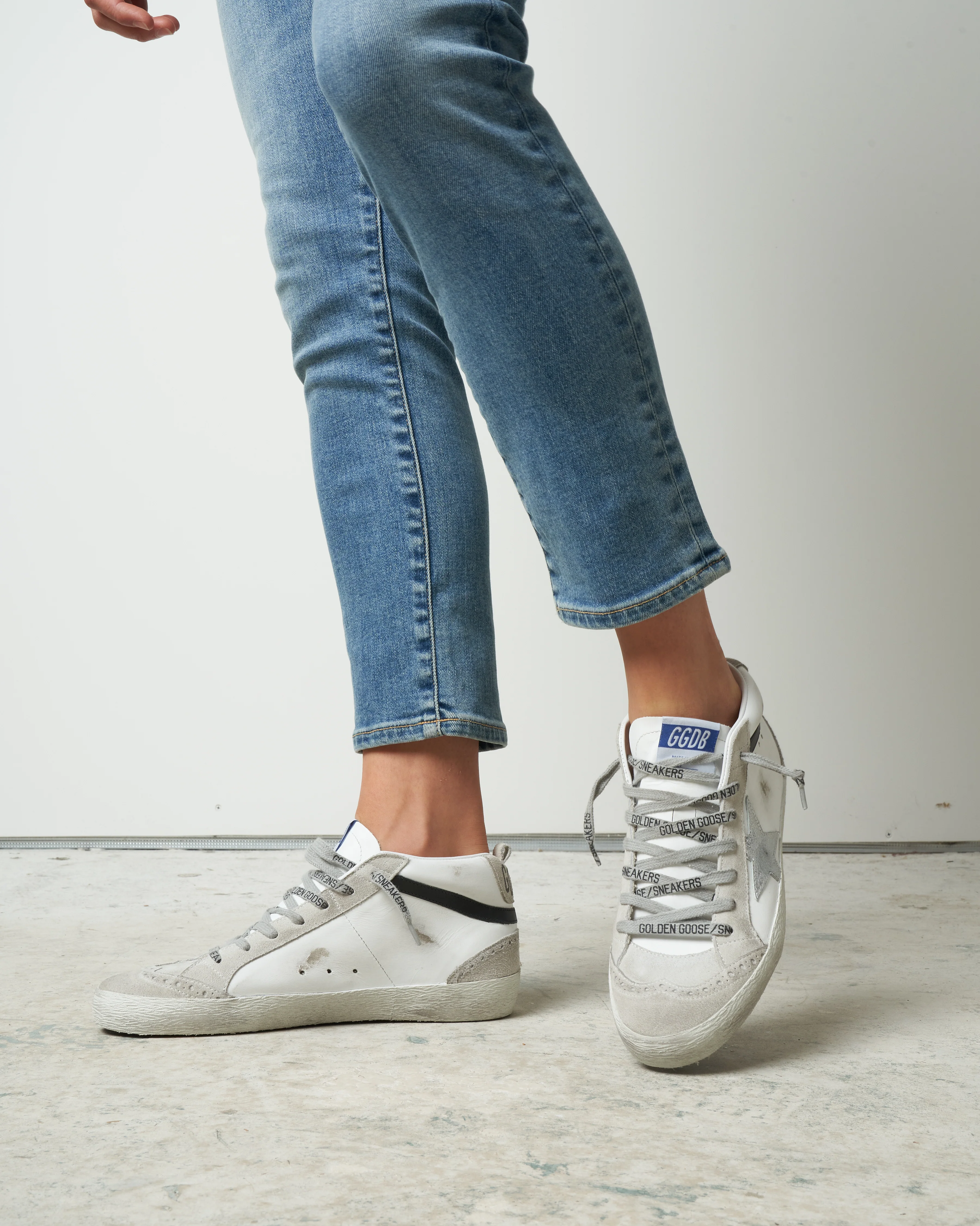 mid star sneaker - white/ice/silver/black - Image 2